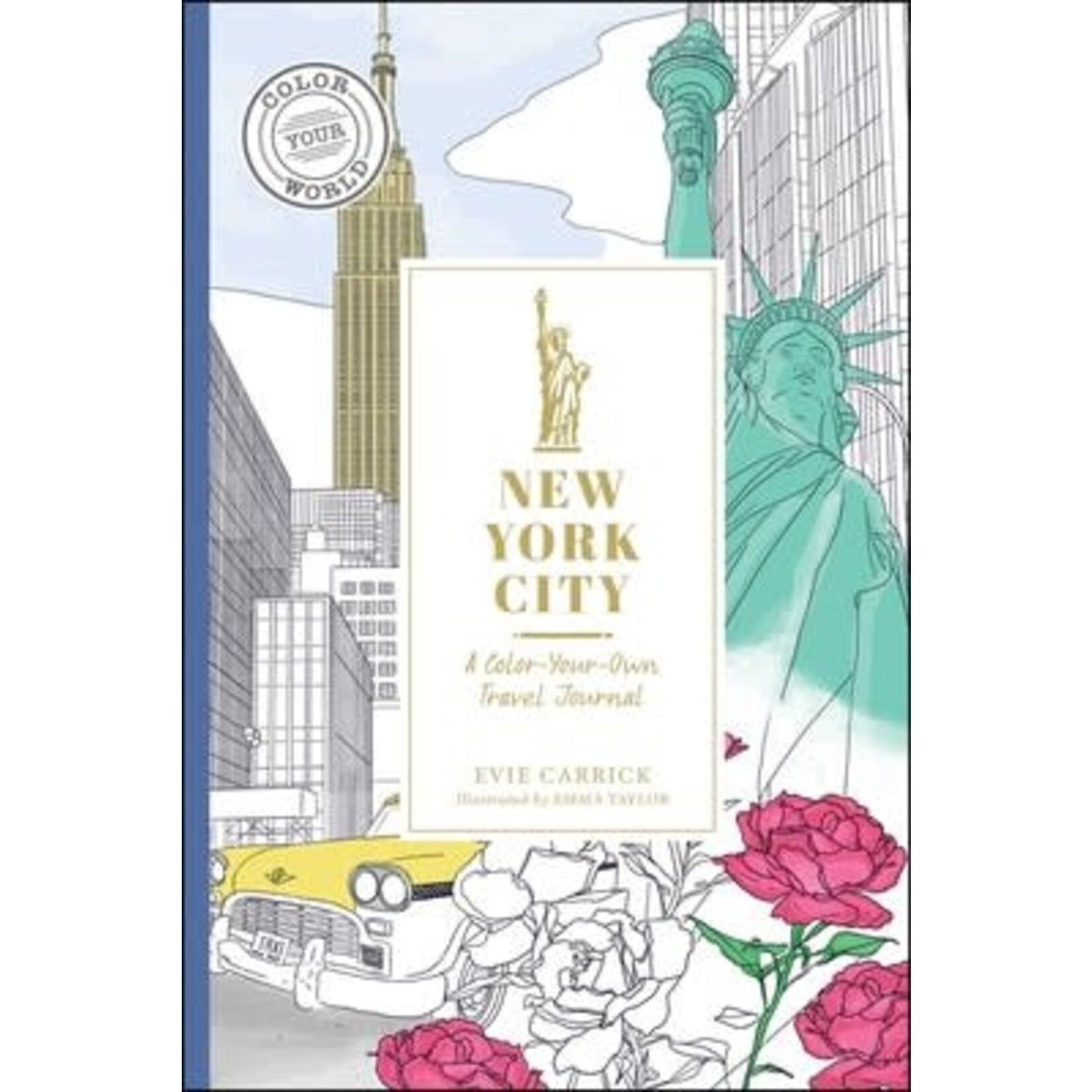 New York City : Color Your Own Travel Journal