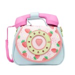 Phone Convertible Handbag in Strawberry Fields