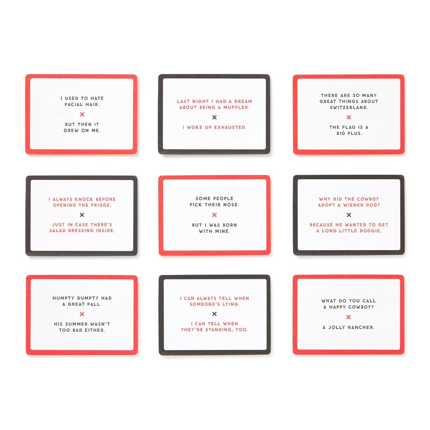 Emergency Dad Joke Card Set