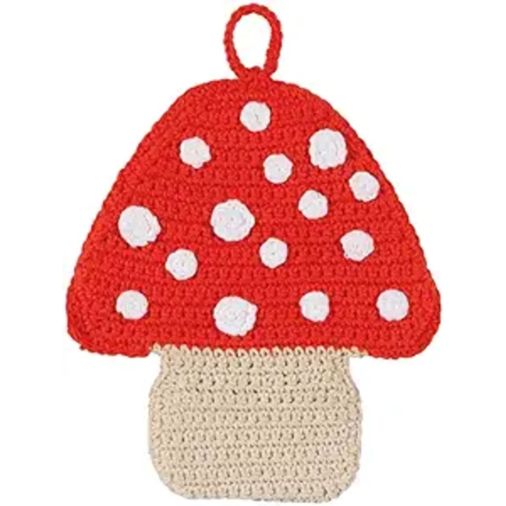 Now Designs Toadstool Crochet Trivet