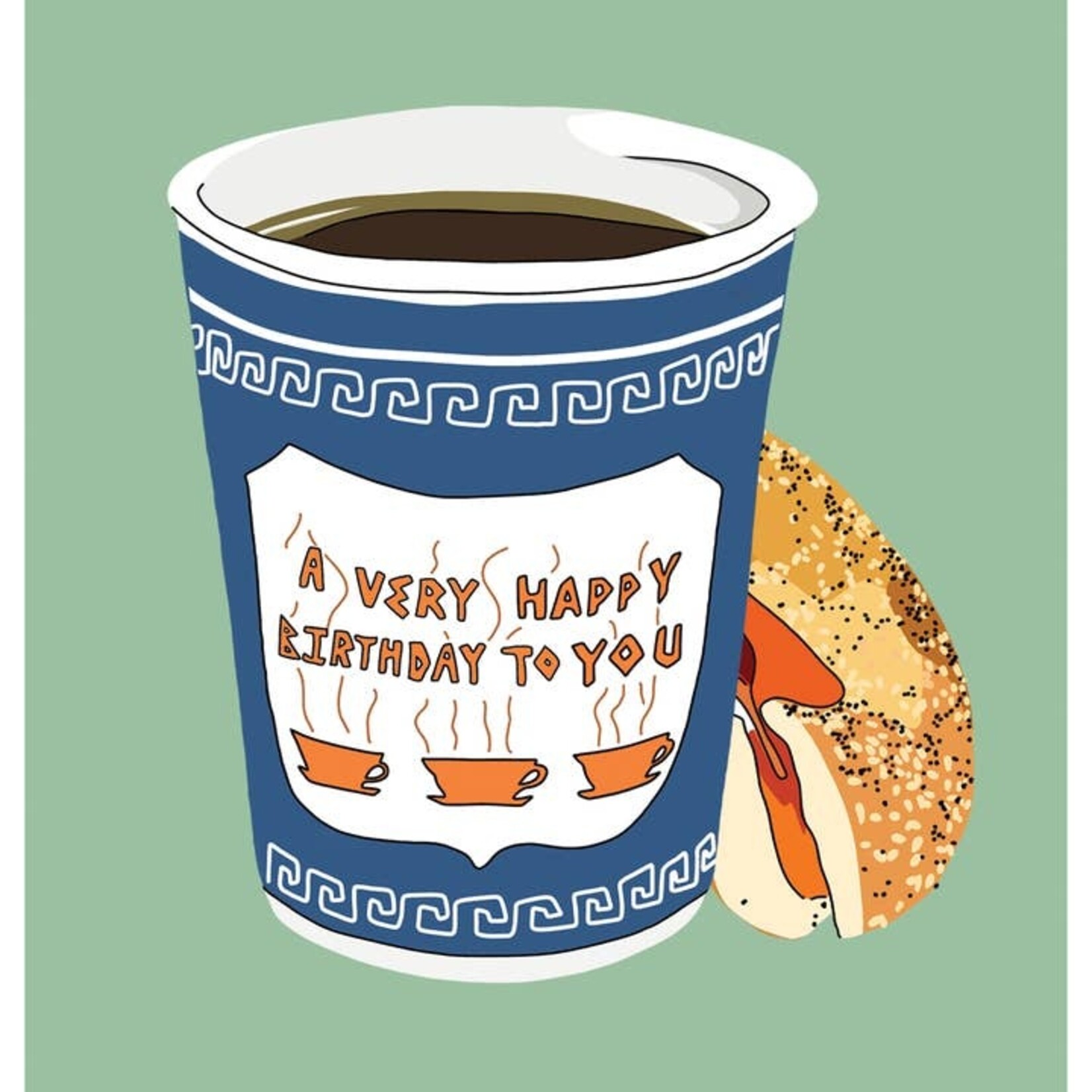 Birthday Coffee & Bagel Gift Bag