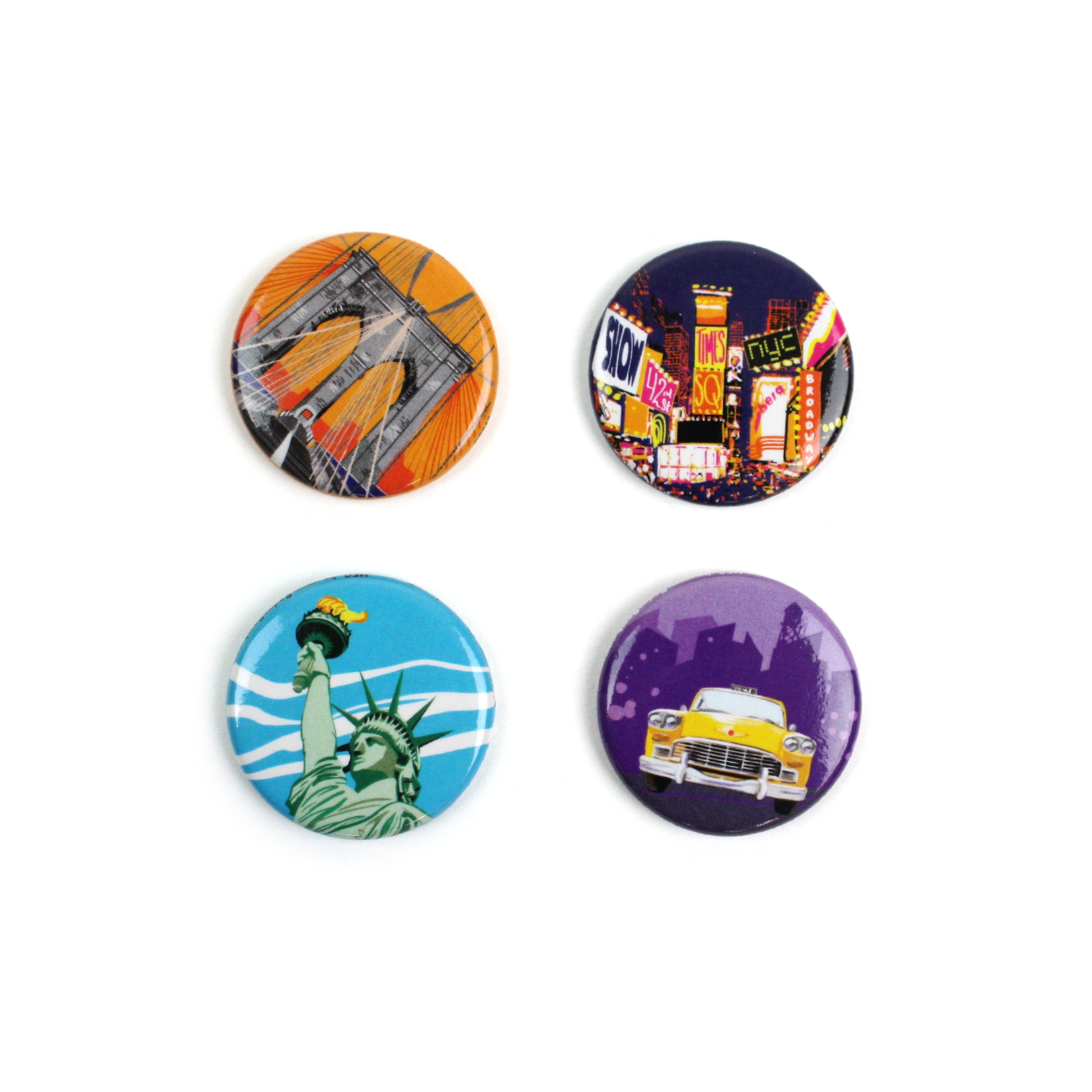 Seltzer NYC Scenes Magnet Set
