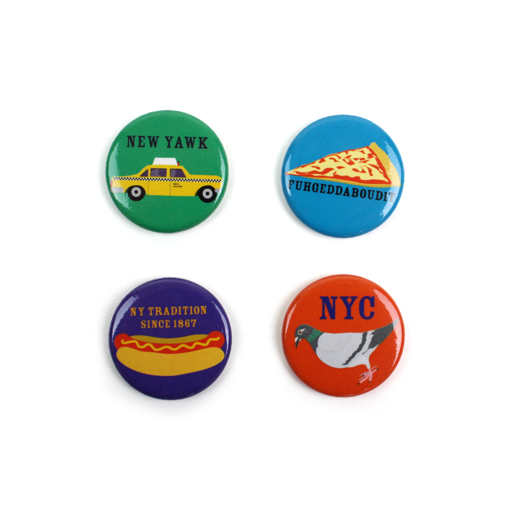 Seltzer NYC Icons Magnet Set