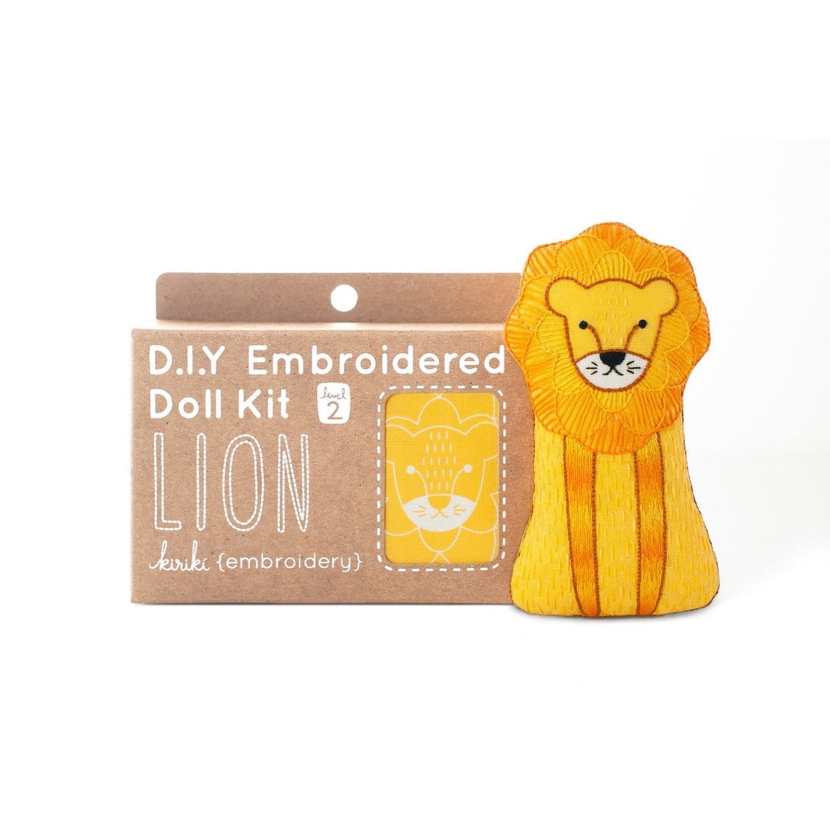 Lion DIY Embroidery Kit