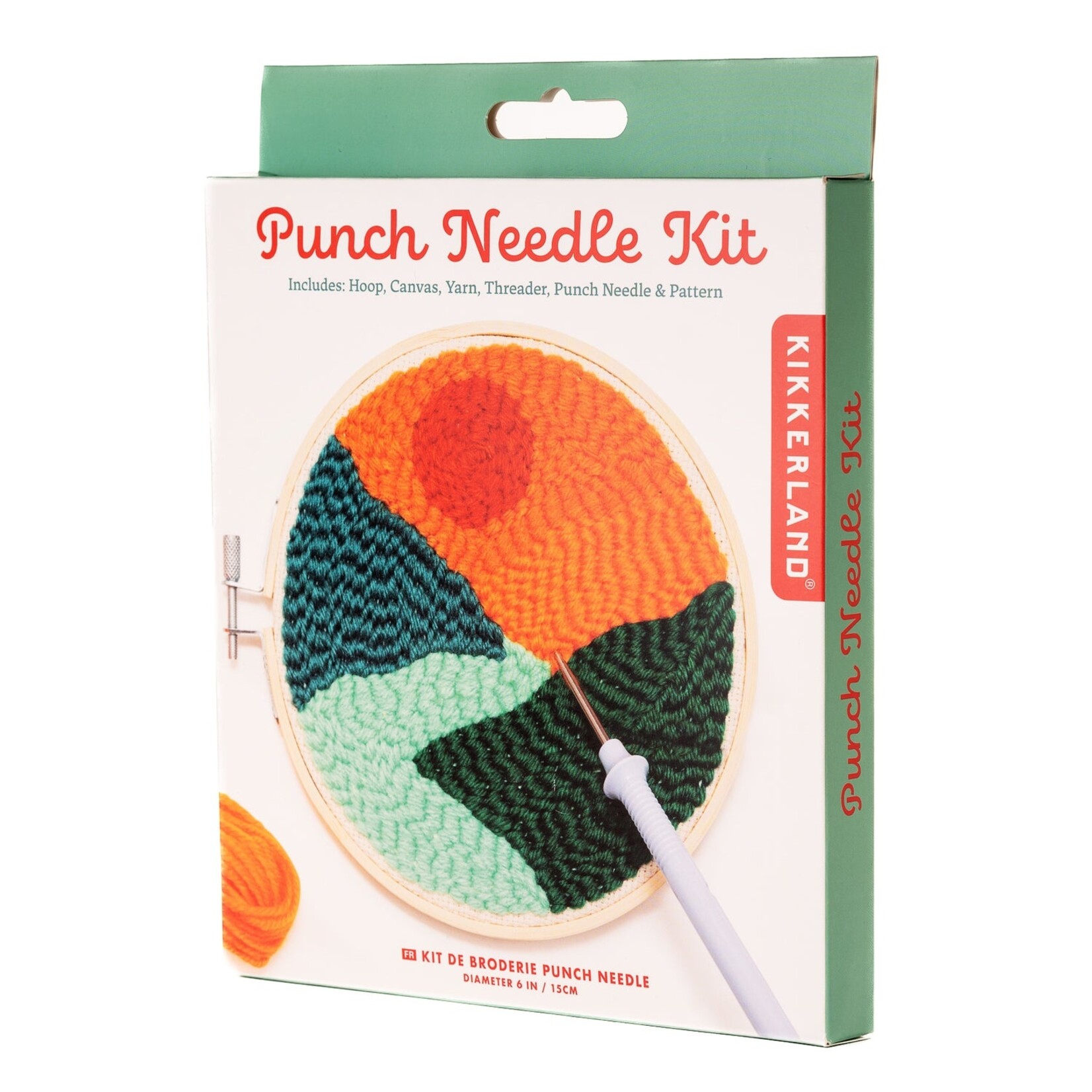 Kikkerland Punch Needle Kit Collection