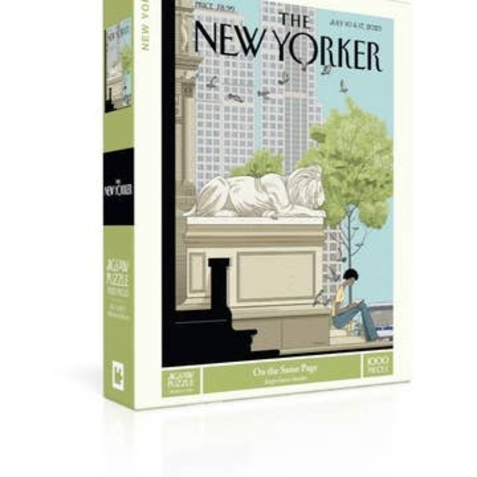 New York Puzzle Company On The Same Page Puzzle