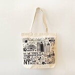 Calhoun & Co. New York Tote with Zipper Closure