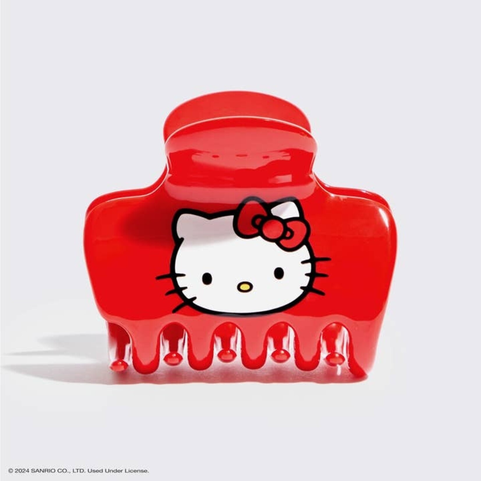 Hello Kitty Red Puffy Claw Clip