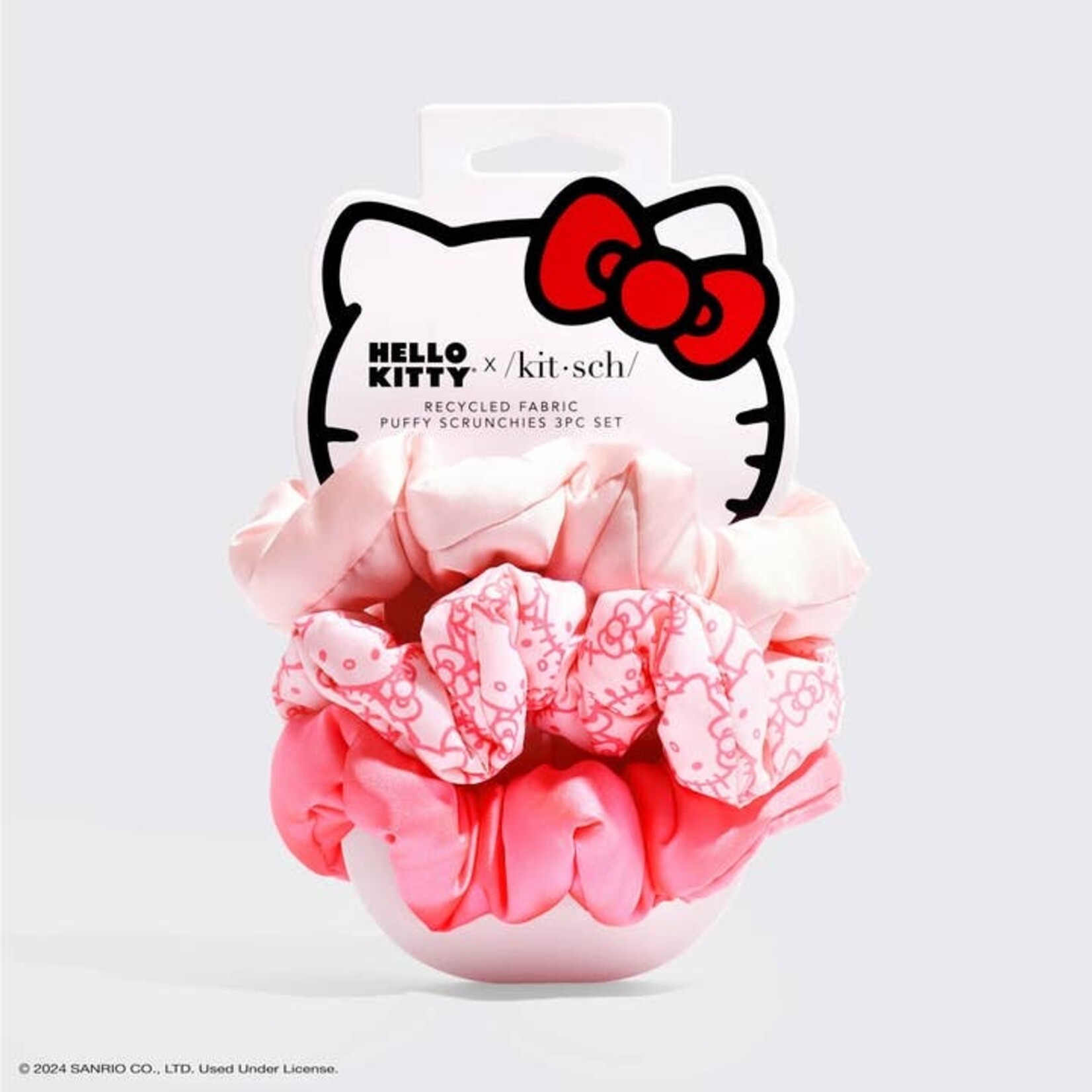 Kitsch Hello Kitty Puffy Scrunchies Set