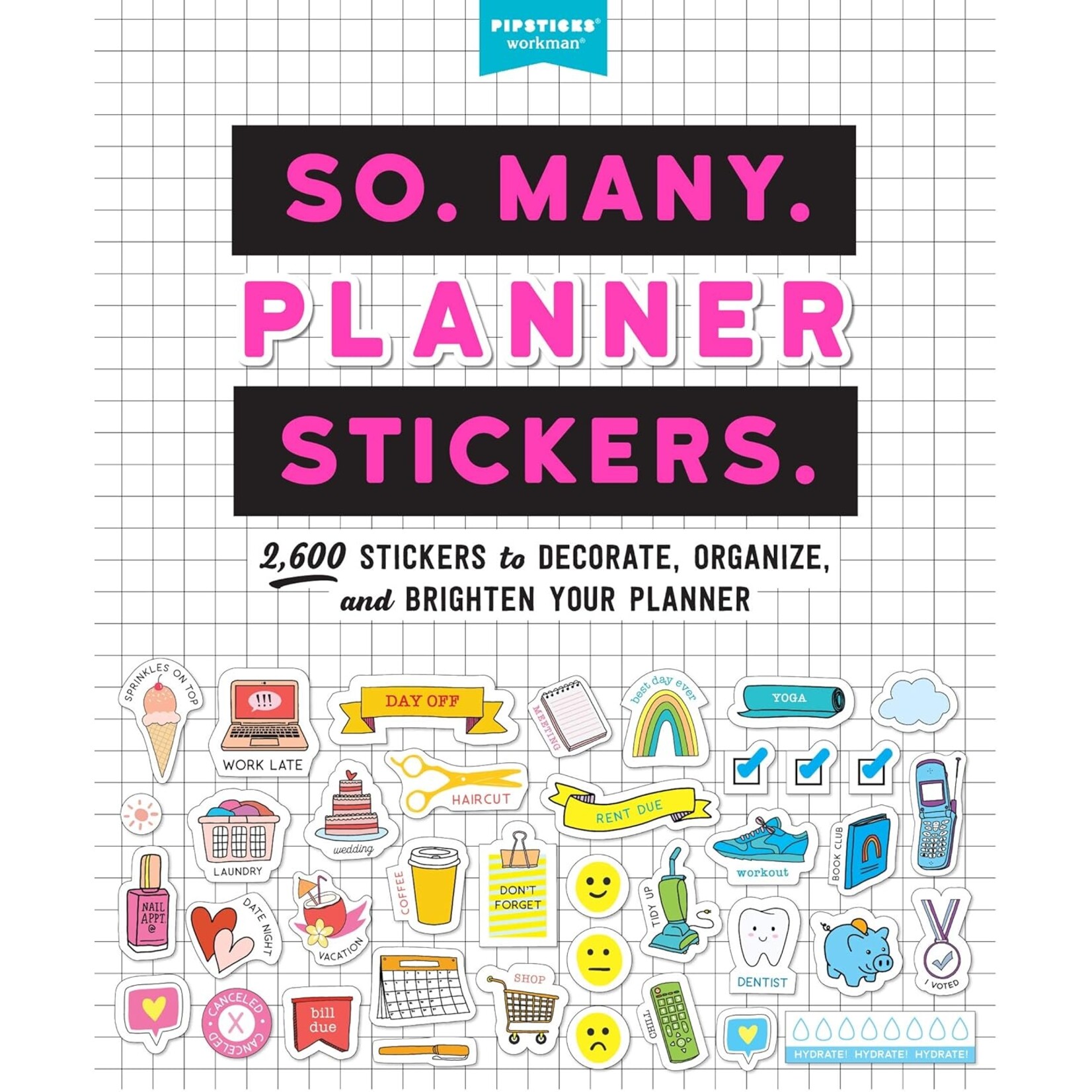 Hachette So. Many. Planner Stickers.