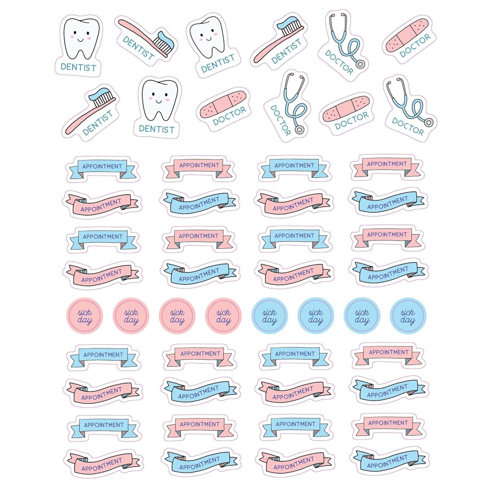 So. Many. Planner Stickers.