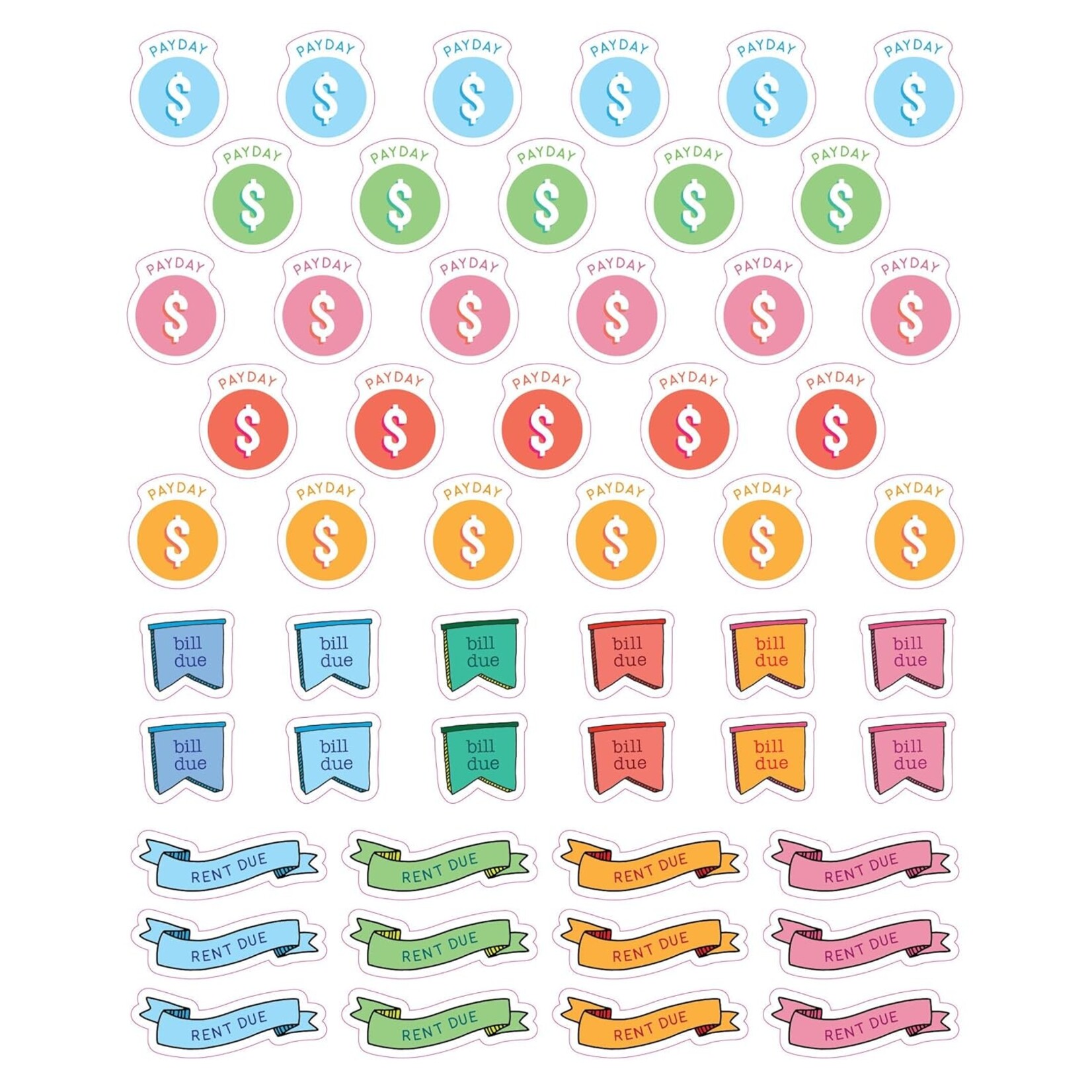 Hachette So. Many. Planner Stickers.