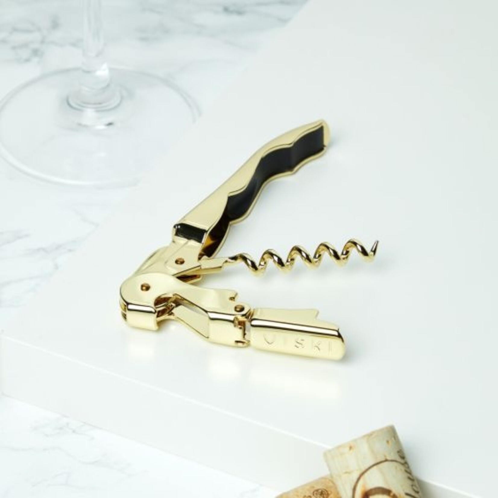 True Fabrications Gold Plated Corkscrew
