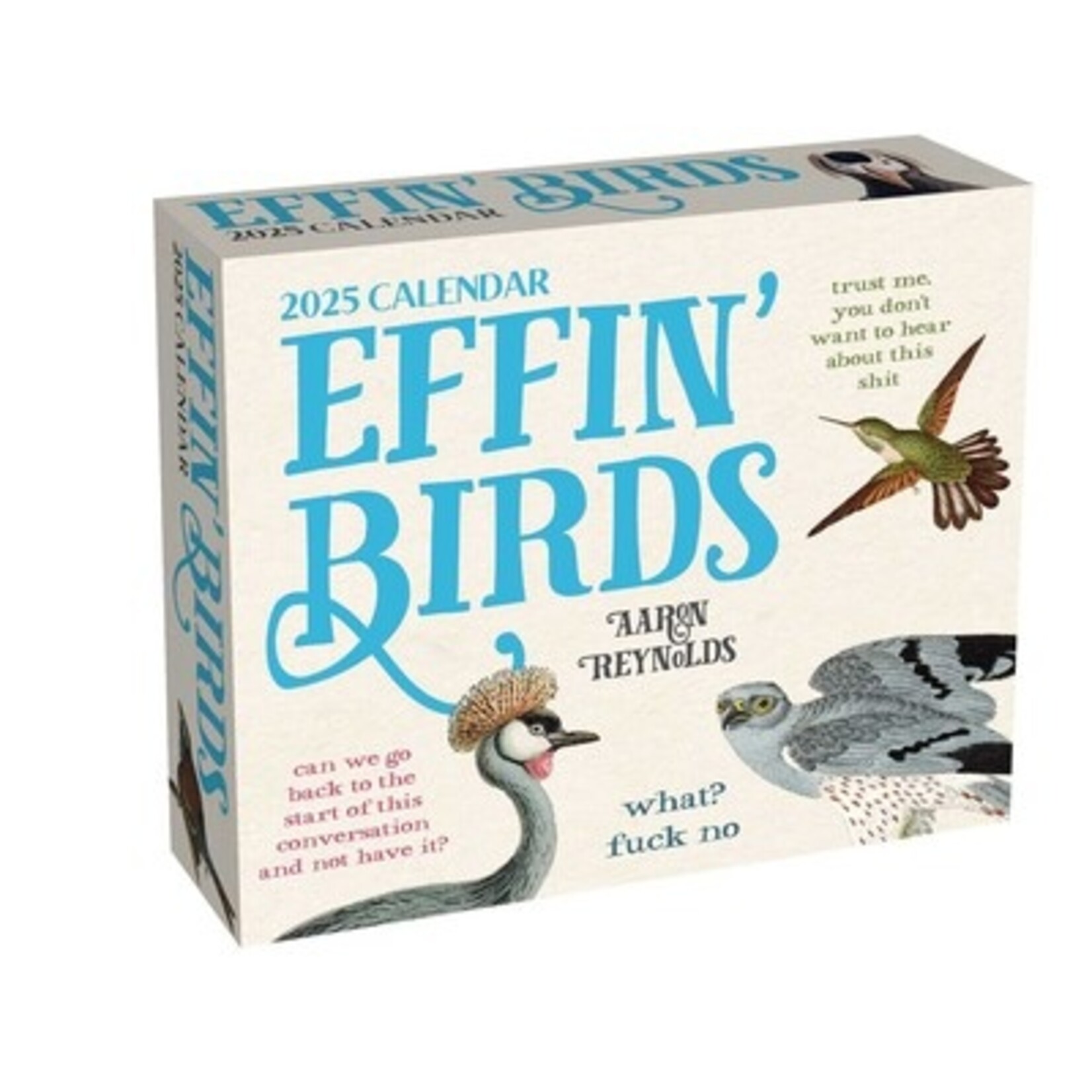 Simon and Schuster Effin' Birds  Boxed Calendar 2026