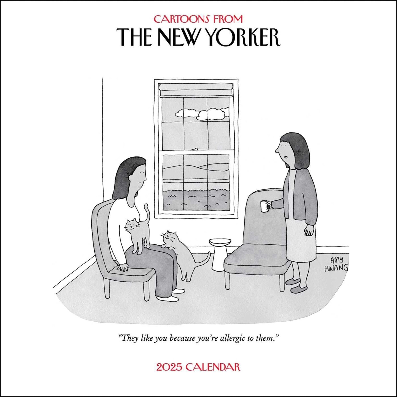 Cartoons From The New Yorker Wall Calendar 2025 Exit9 Gift Emporium