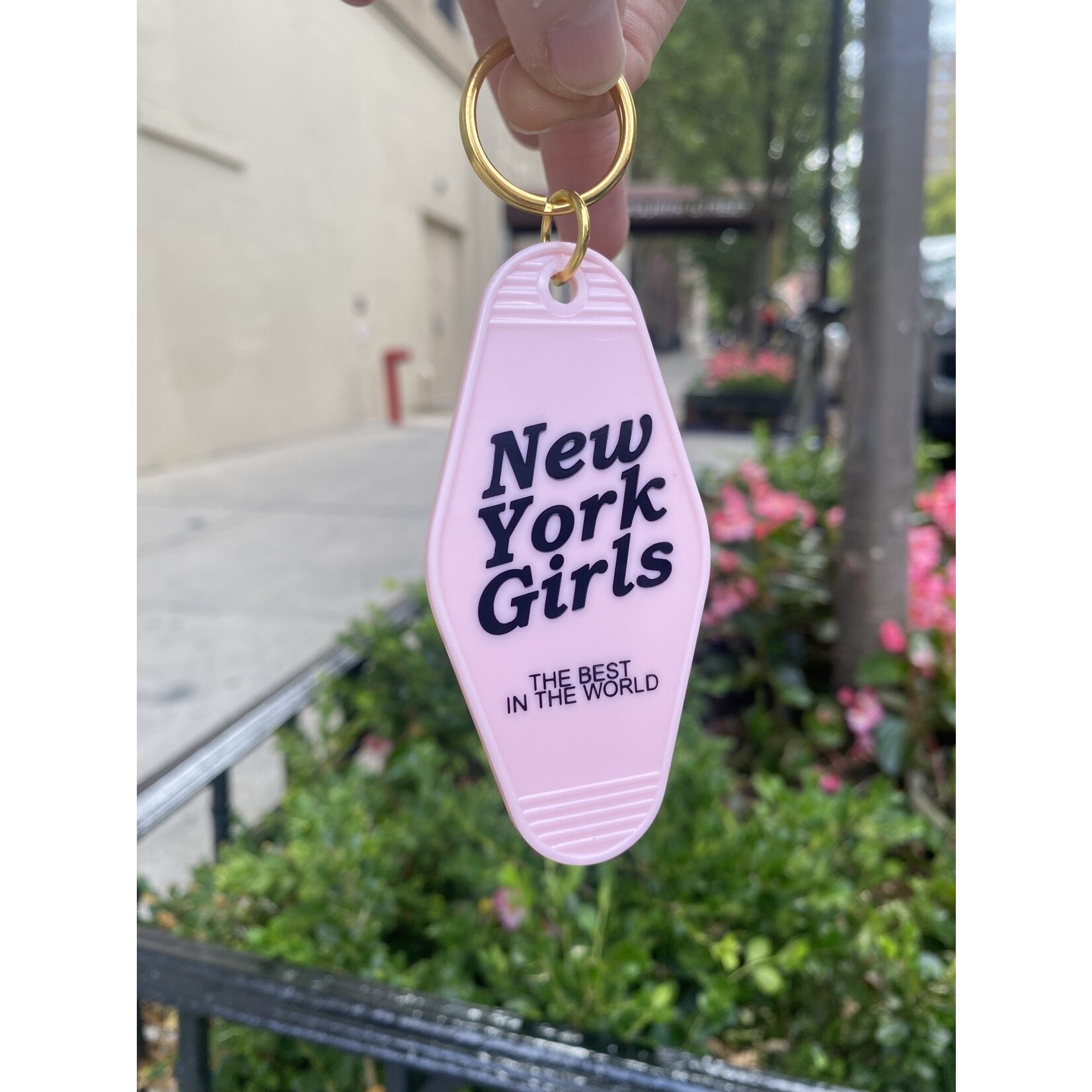 Three Potato Four New York Girls Motel Key Chain