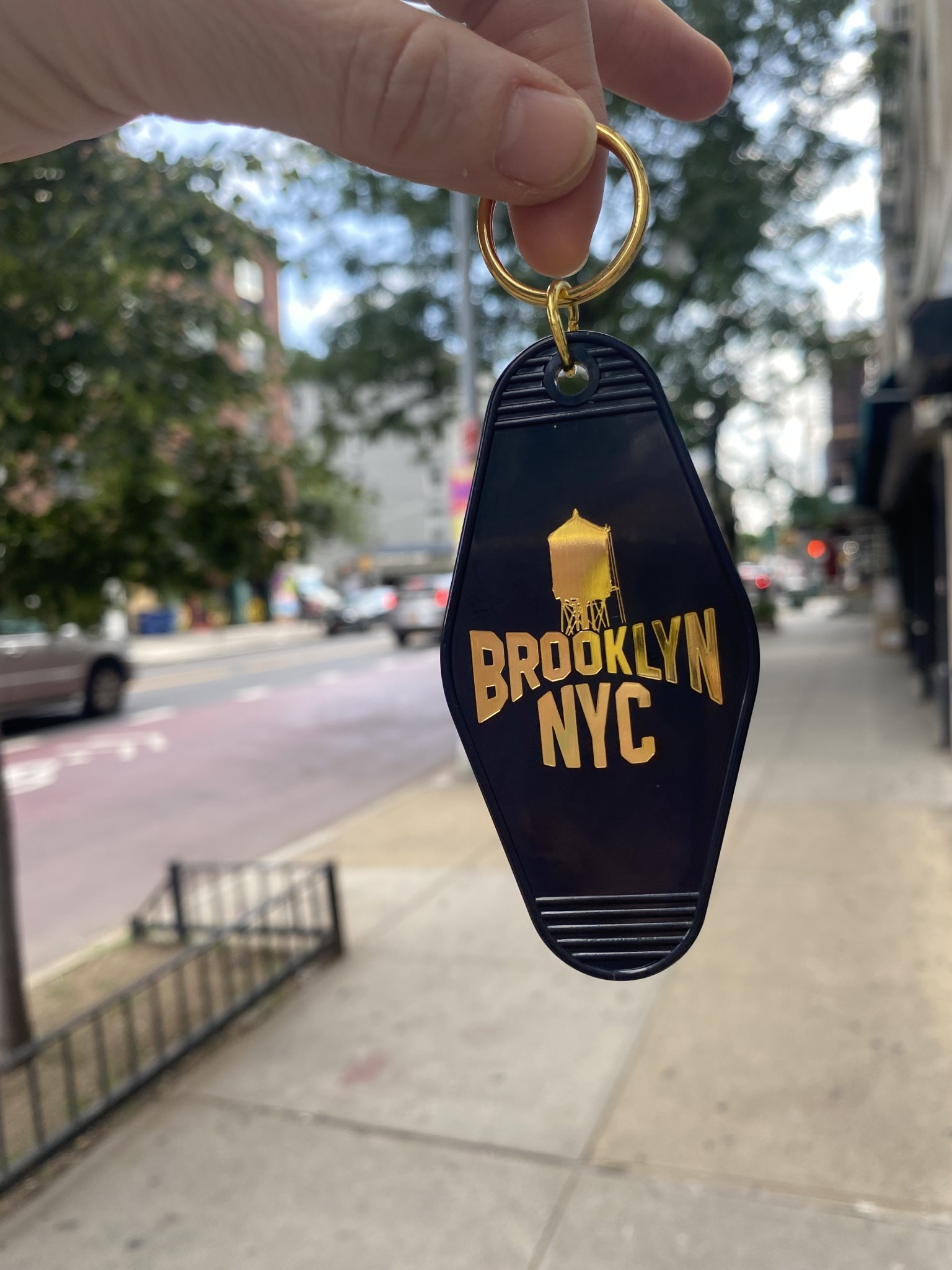 Brooklyn Motel Key Tag by Exit9 - Exit9 Gift Emporium