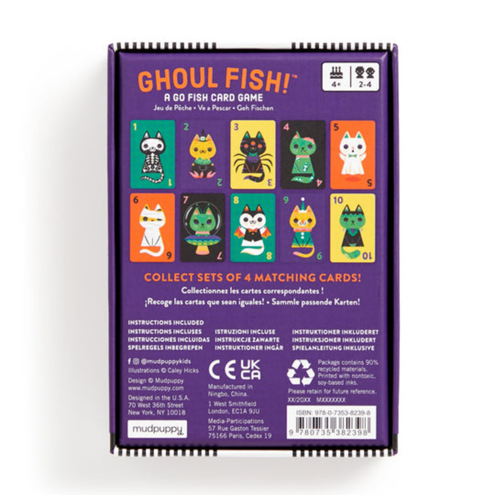 Ghoul Fish Card Game