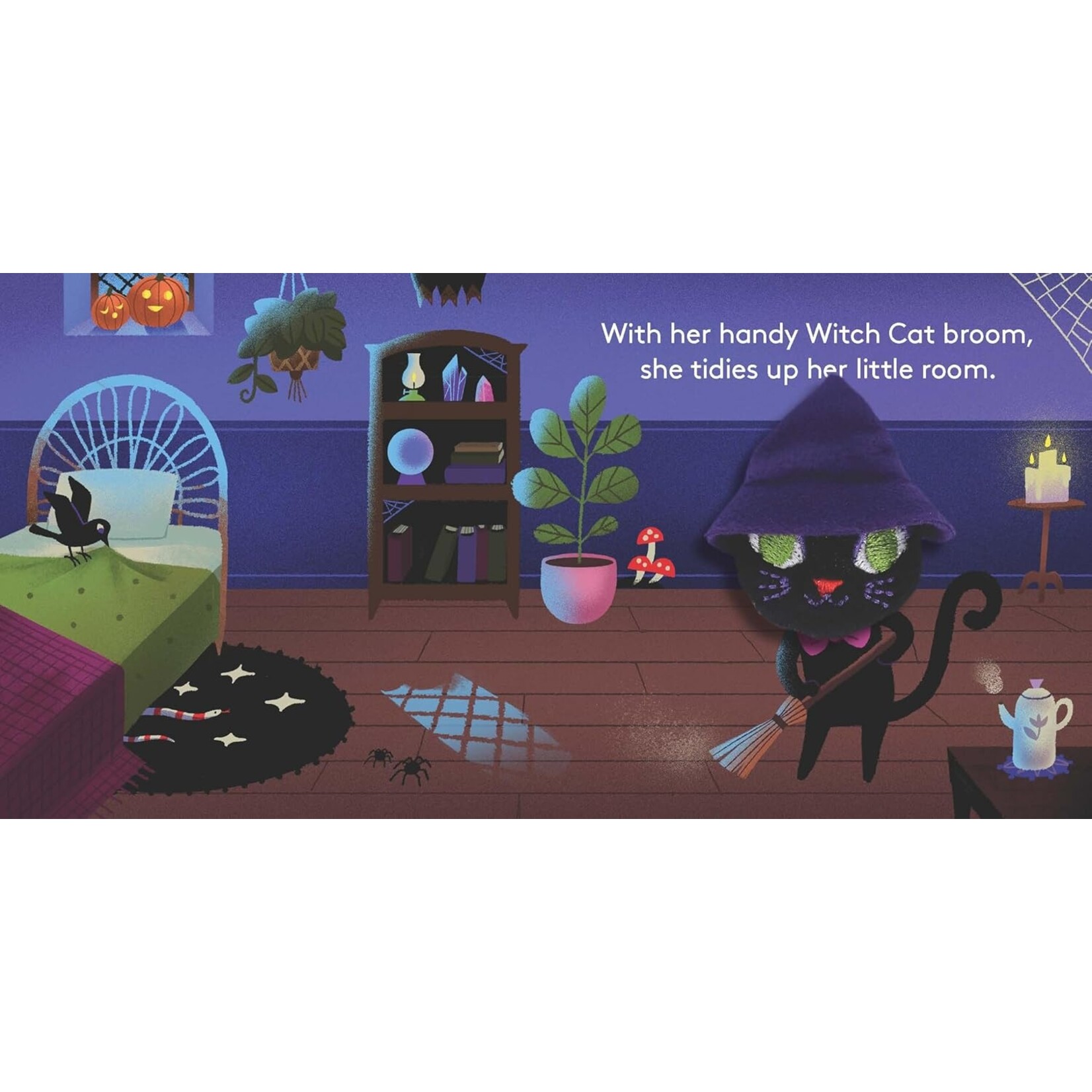Chronicle Books Finger Puppet Book: Little Witch Cat