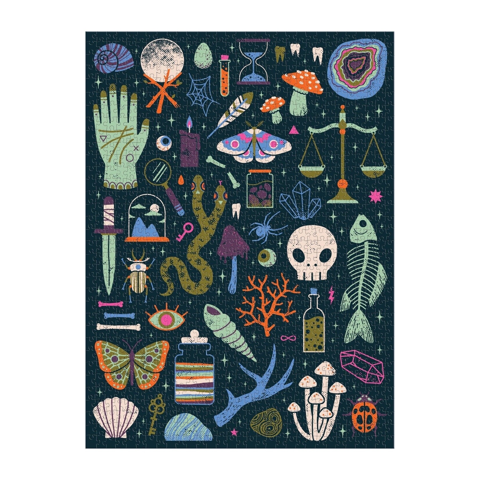 Occult & Curious Glow-in-the-Dark Puzzle
