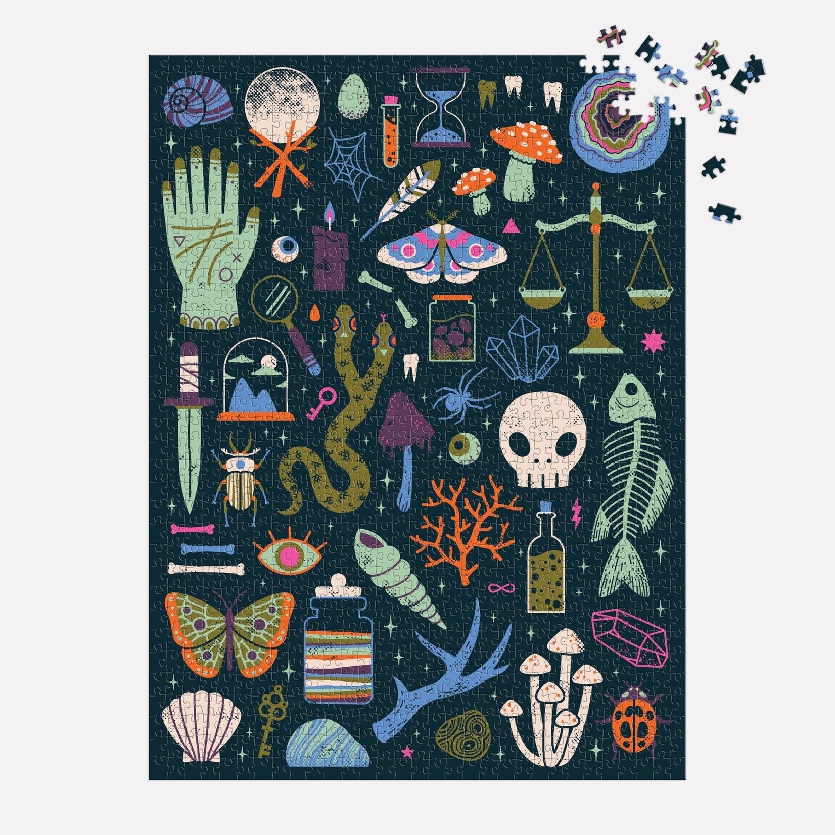 Occult & Curious Glow-in-the-Dark Puzzle