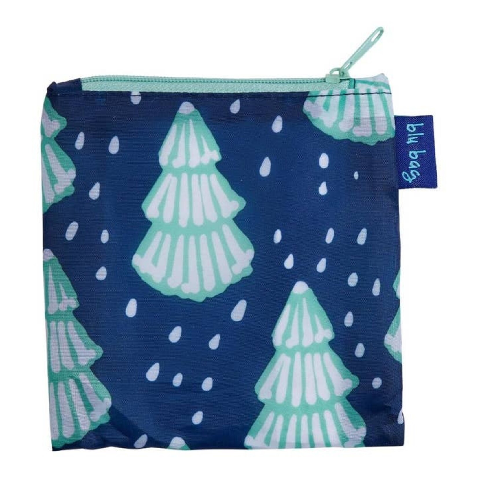 Blu Bag in Winter Trees