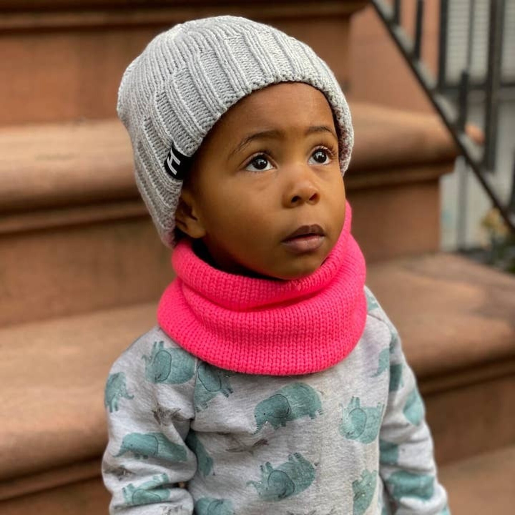 Hipsterkid Beanie in Grey