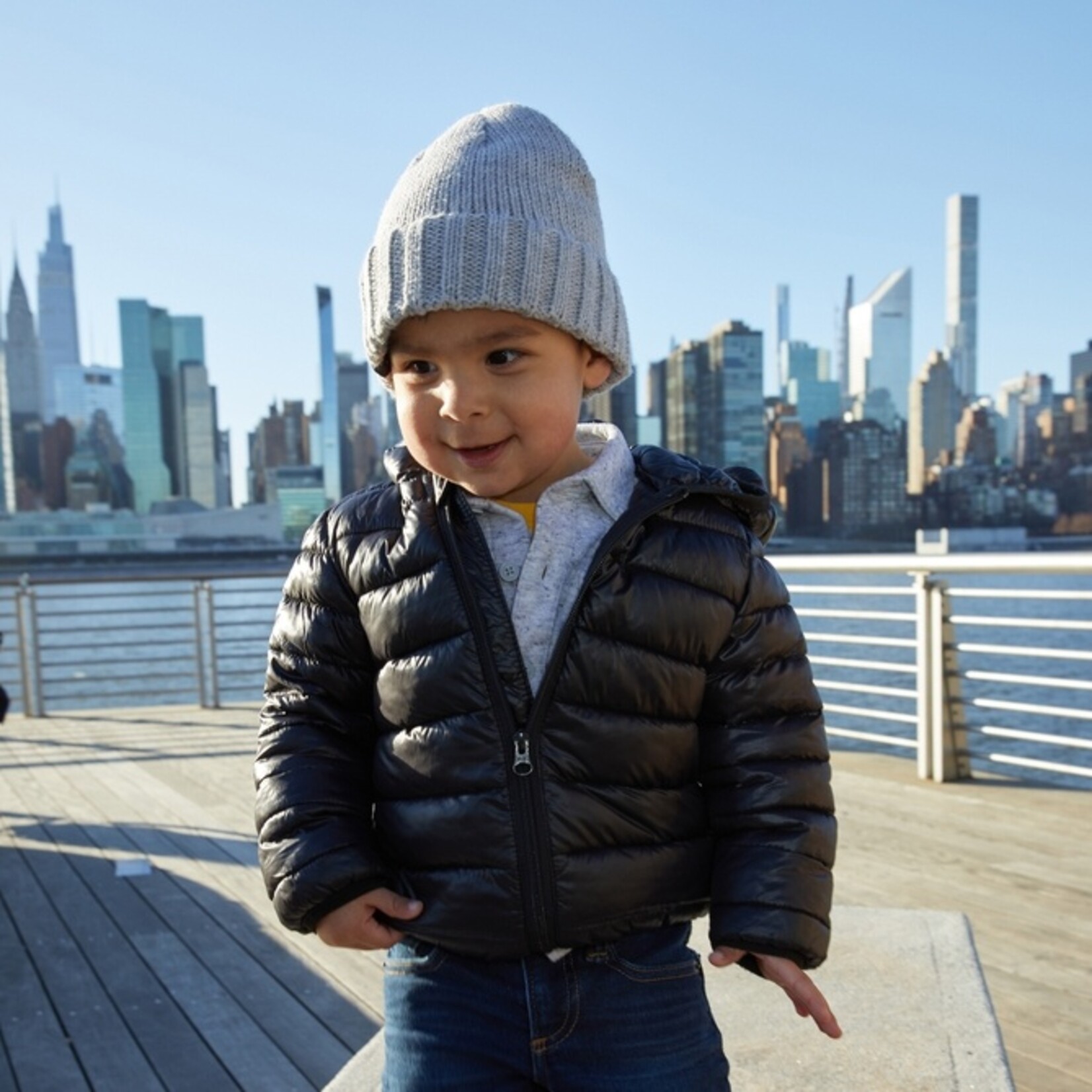 Hipsterkid Beanie in Grey