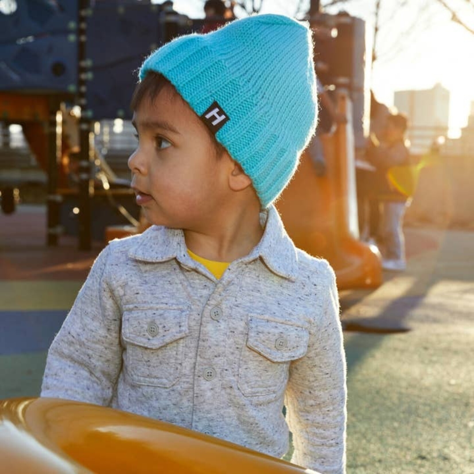 Hipsterkid Beanie in Teal