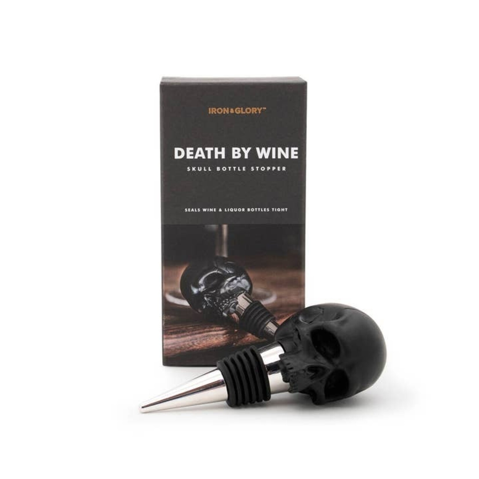 Bottle Stopper - Skull