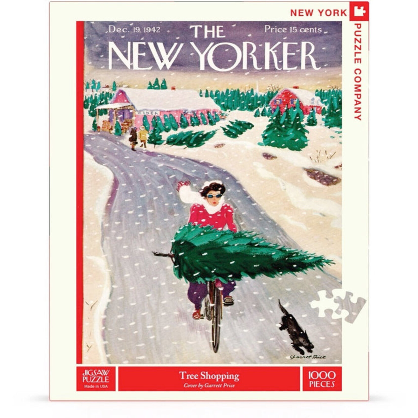 New York Puzzle Company Tree Shopping Puzzle