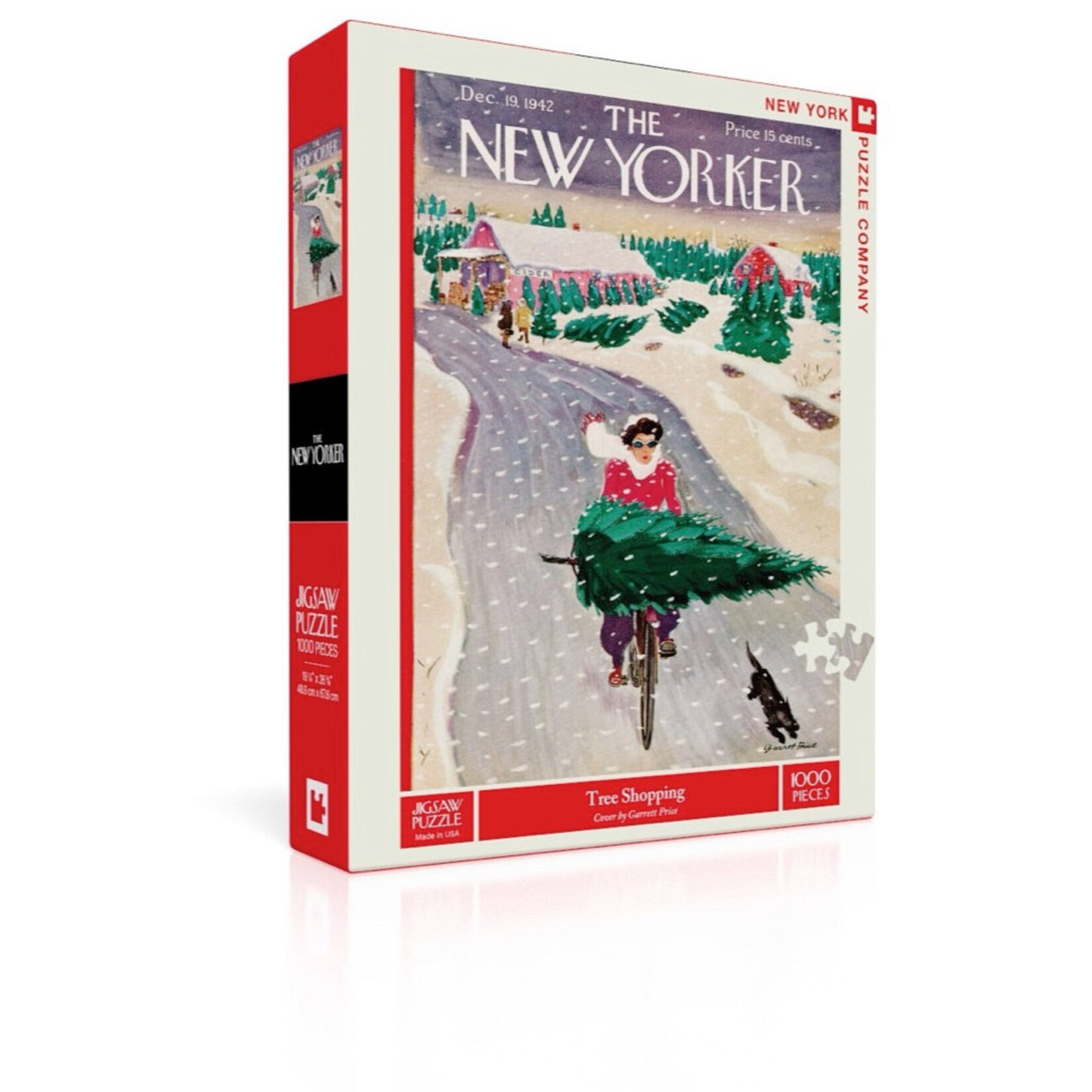 New York Puzzle Company Tree Shopping Puzzle