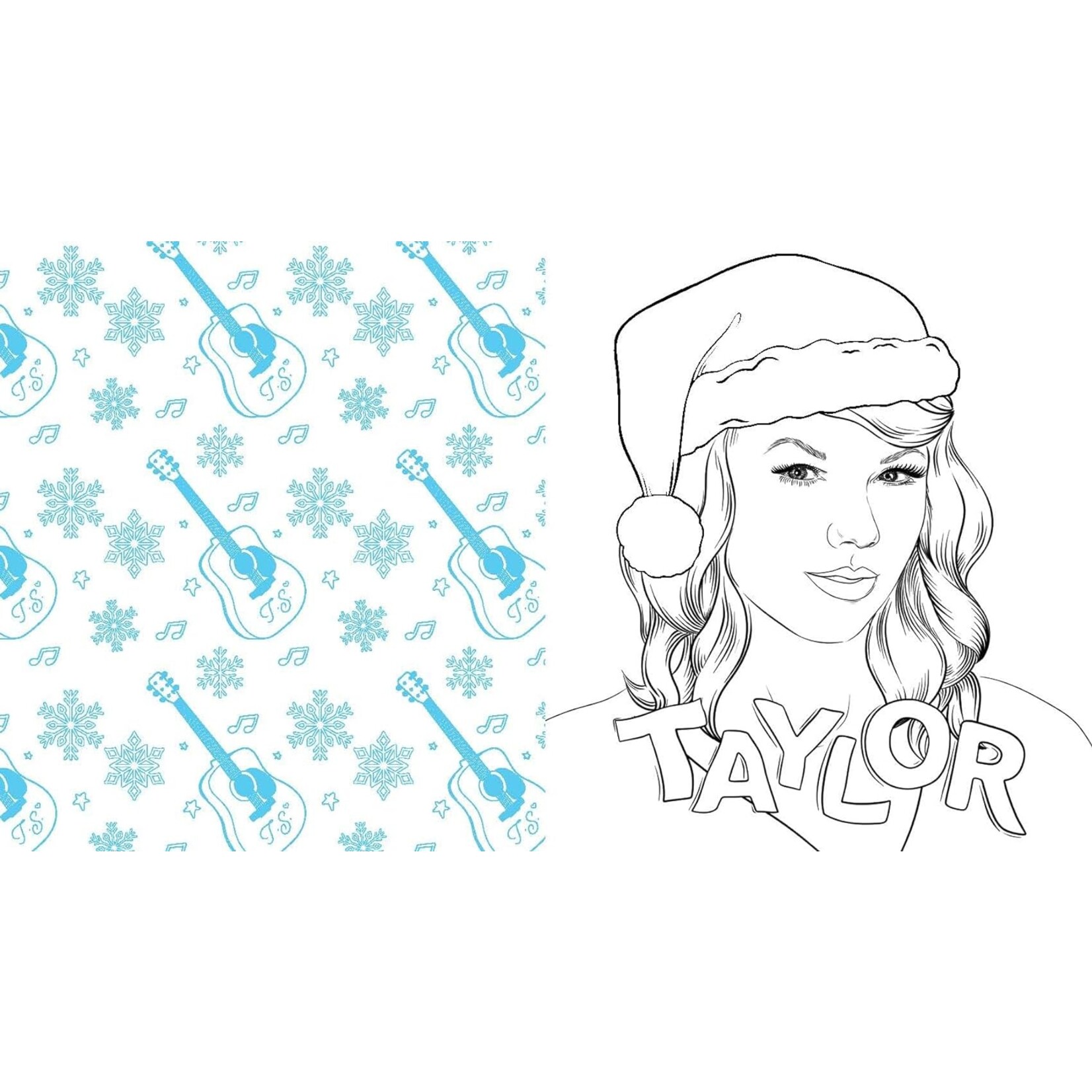 The Quarto Group Unofficial Taylor Swift Christmas Coloring Book