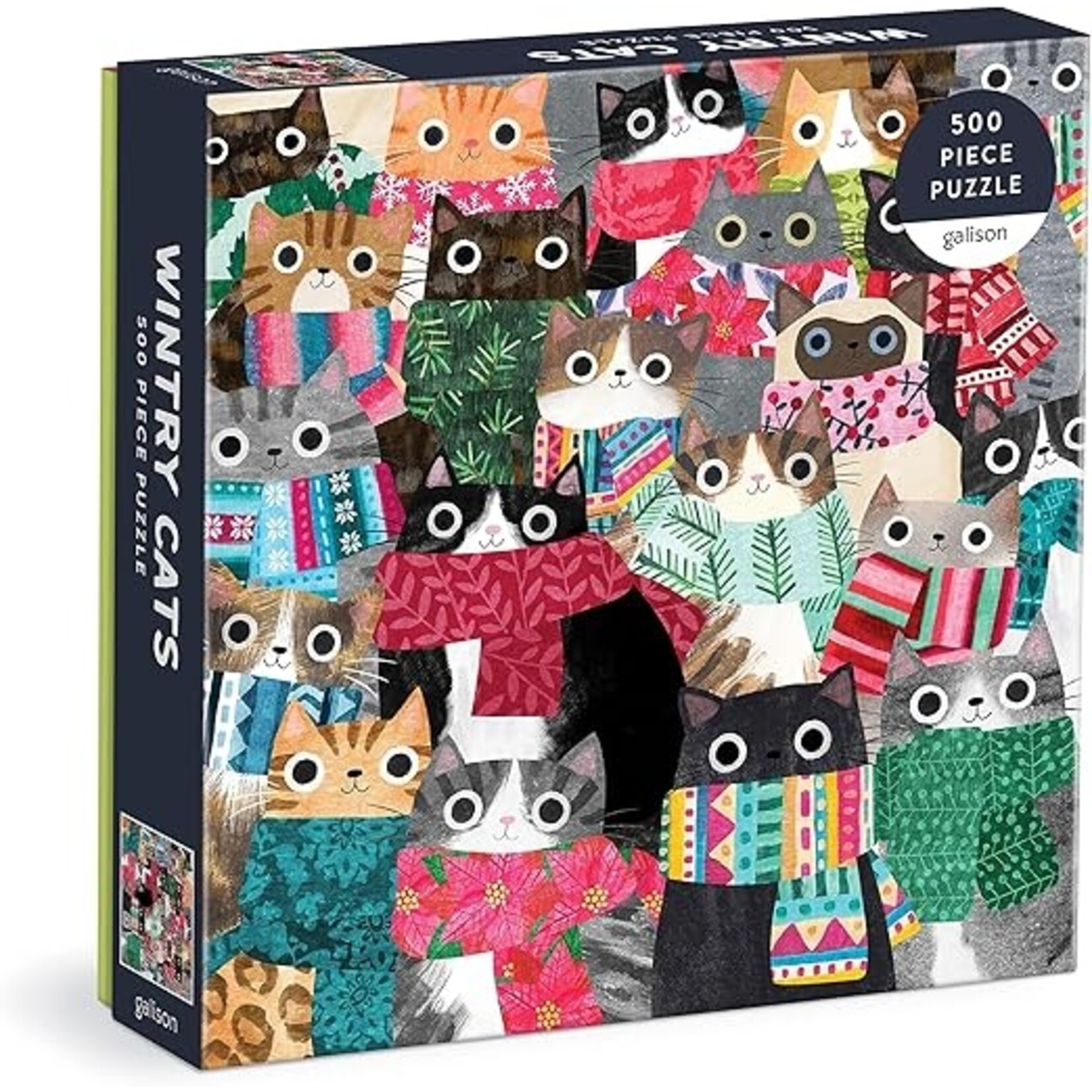 Wintry Cat Puzzle