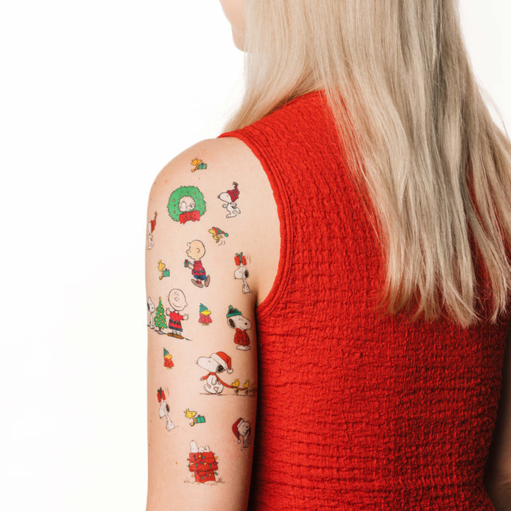 Tattly Peanuts Holiday Tattly Sheet