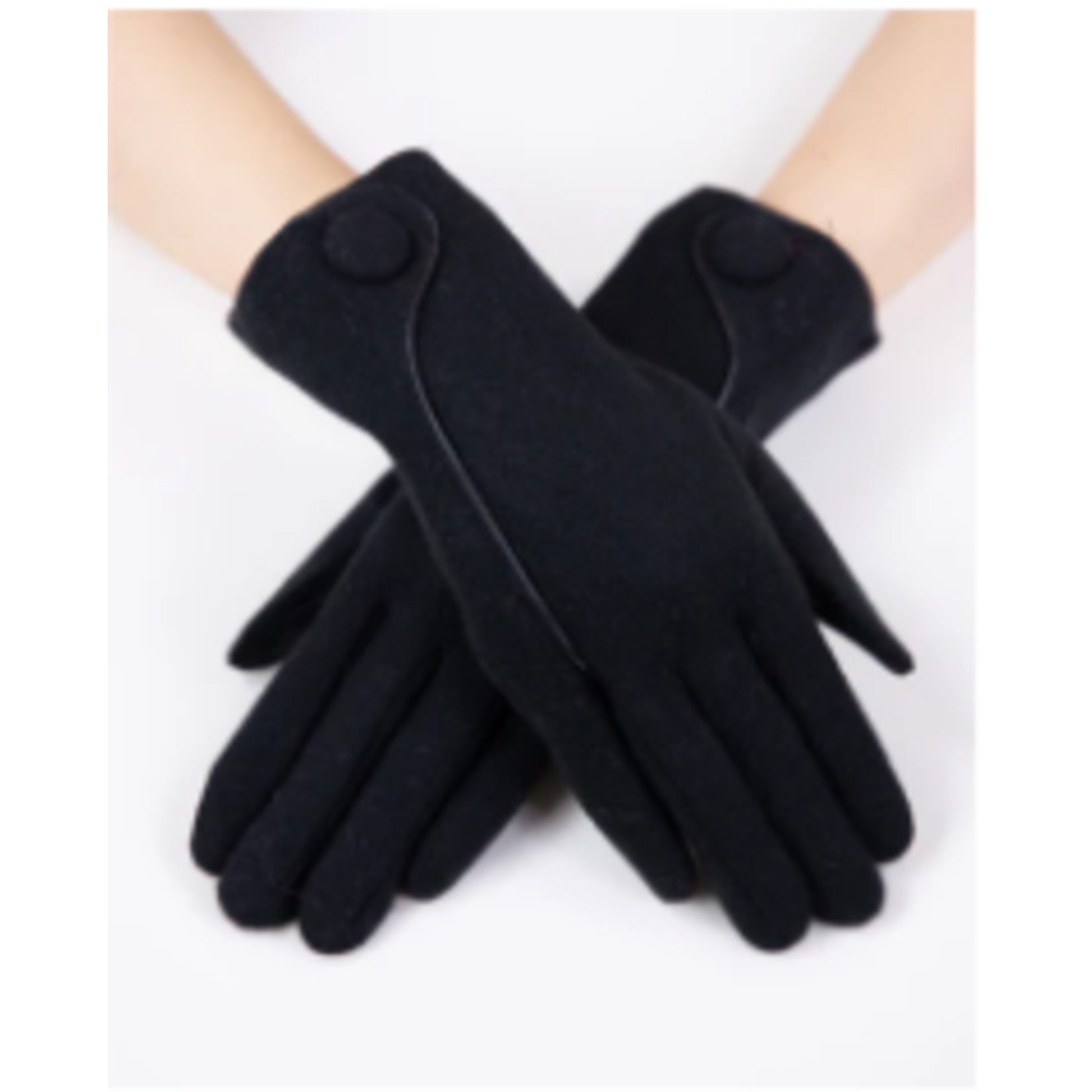 Original USA Button Wool Felted Glove Collection