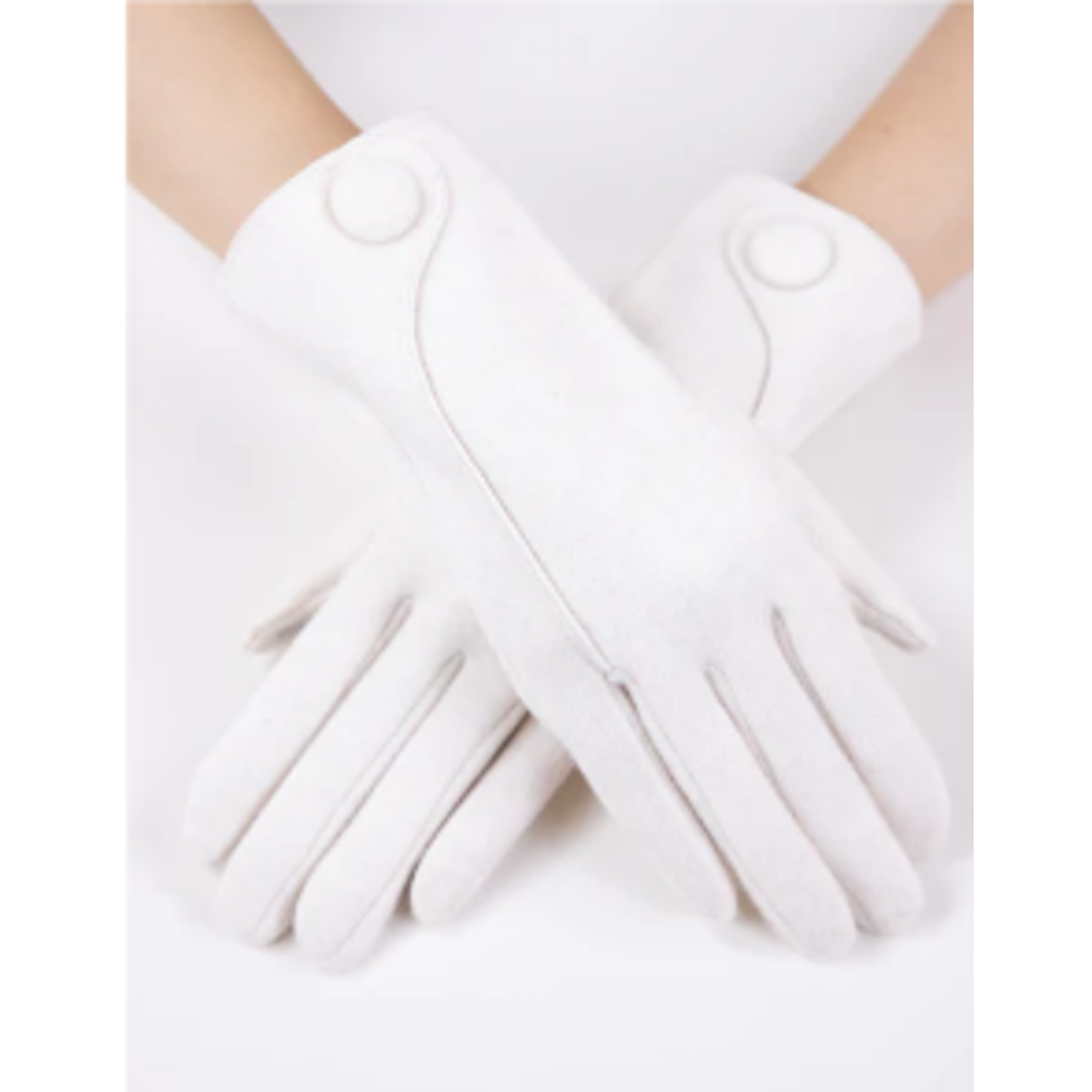 Original USA Button Wool Felted Glove Collection