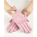 Bow Leatherette Glove Collection