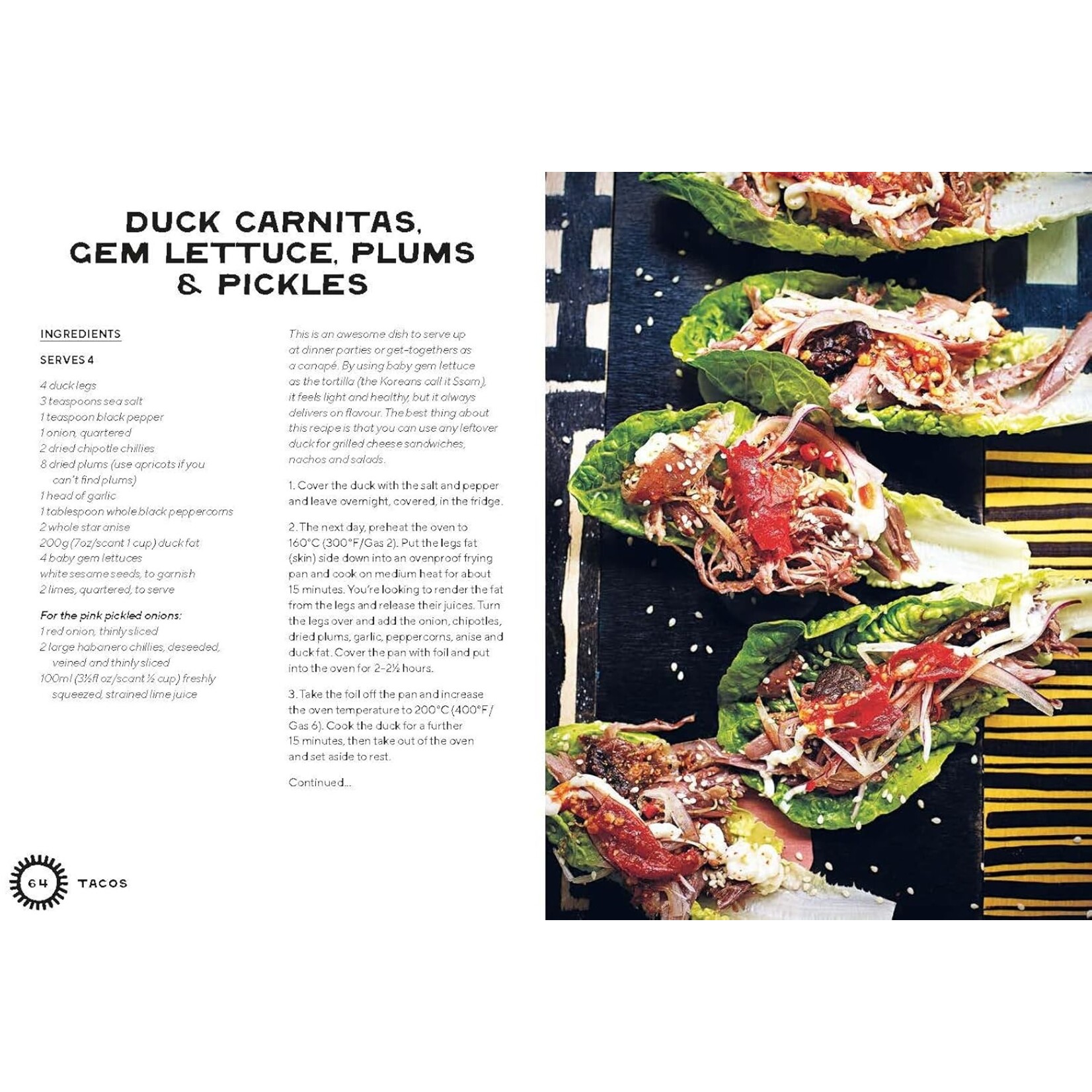 TACOS : Over 50 Recipes