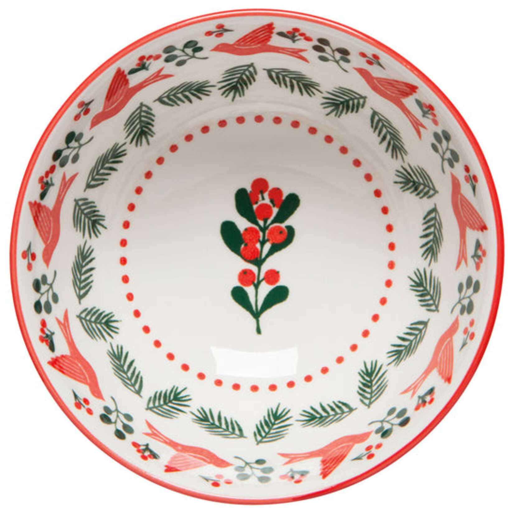 Bowl 4 inch Winterberry