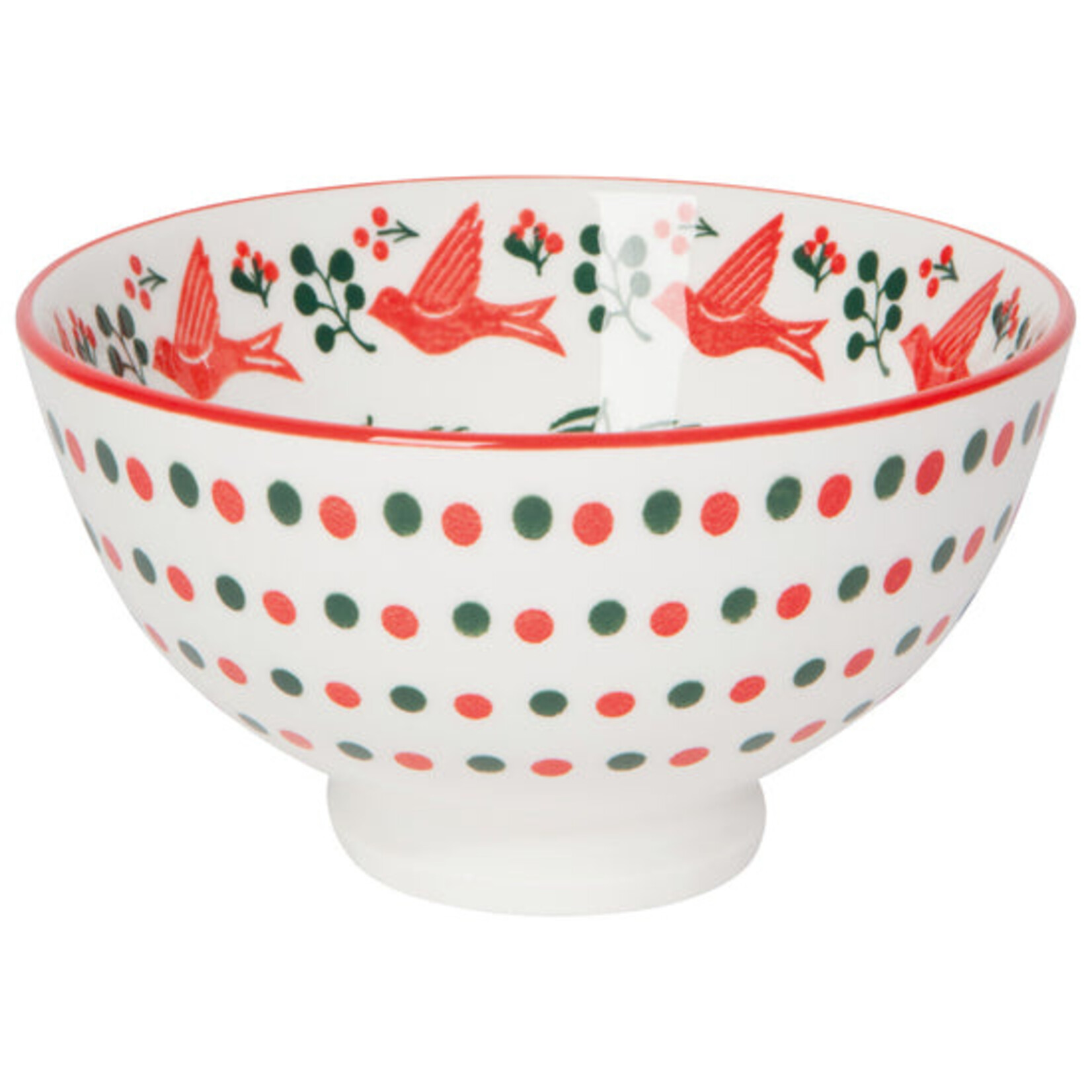 Bowl 4 inch Winterberry