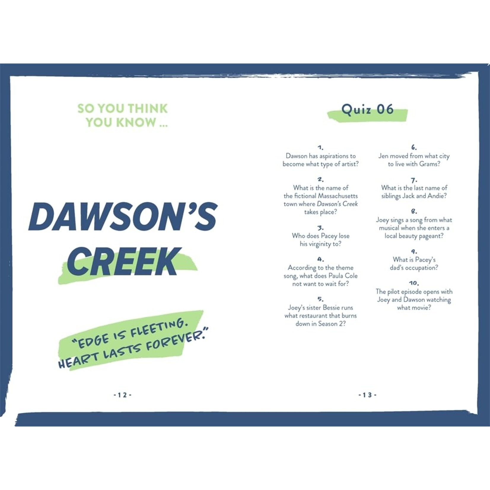 Penguin Random House The 90s TV Quizpedia: The Ultimate Book of Trivia