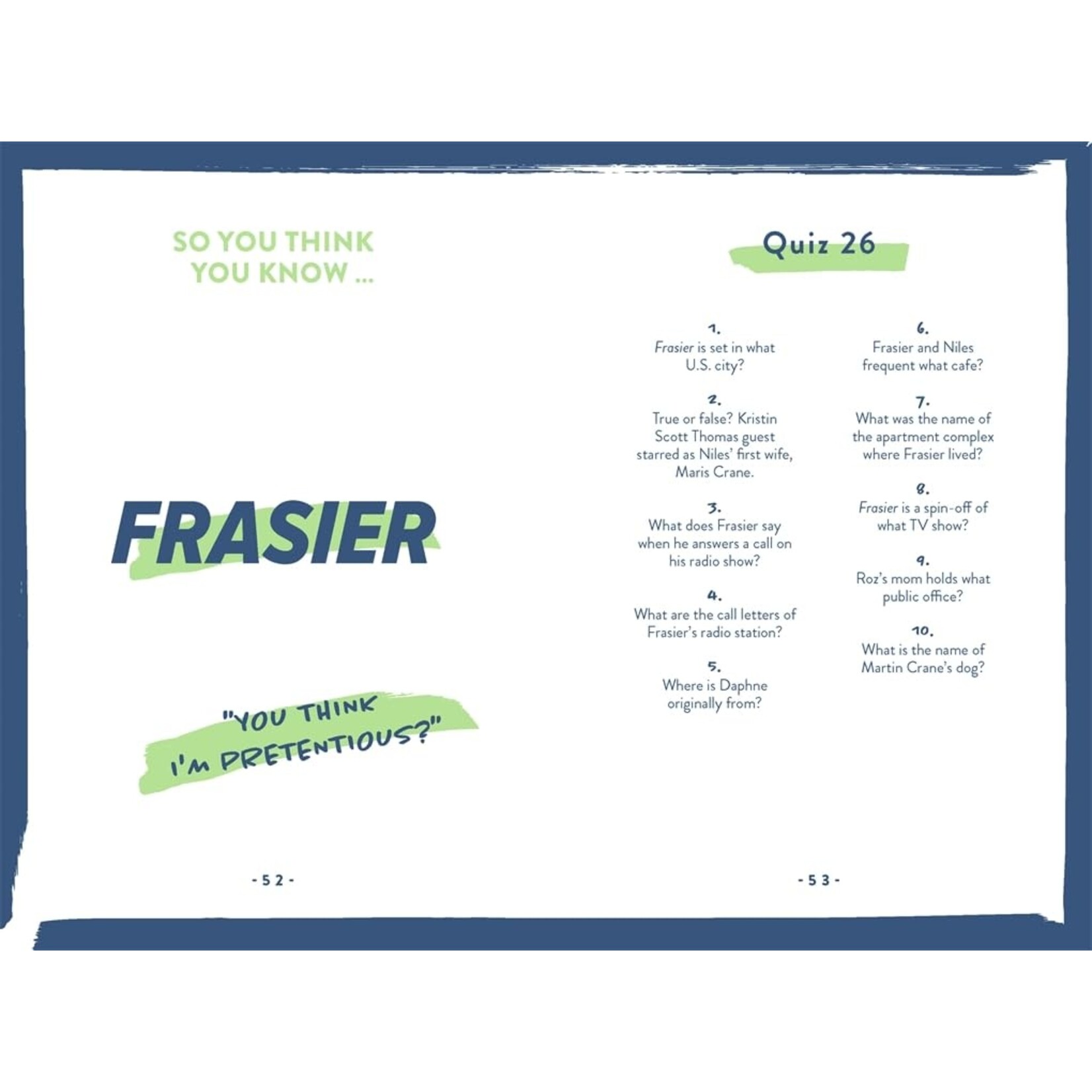 Penguin Random House The 90s TV Quizpedia: The Ultimate Book of Trivia