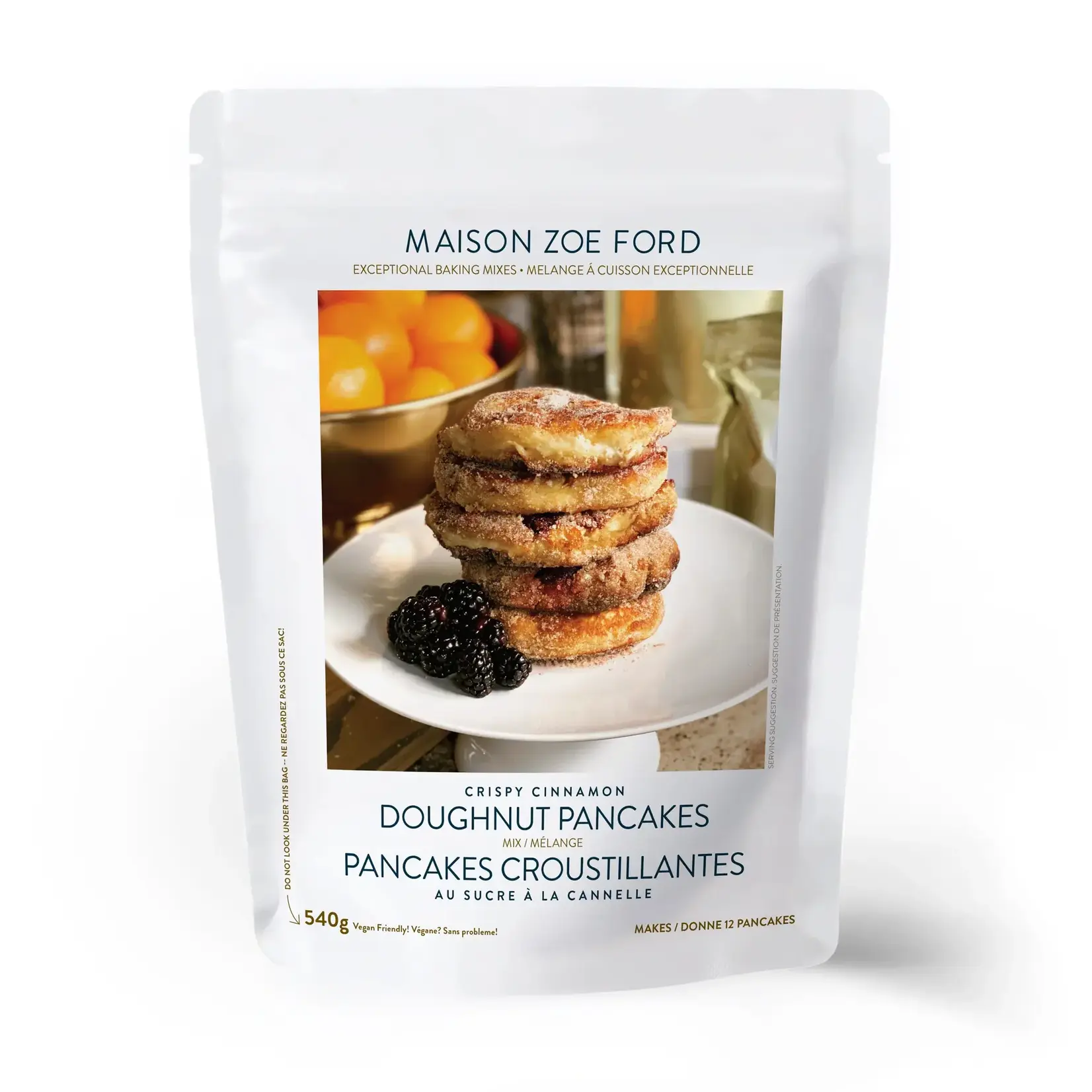 Zoe Ford Crispy Cinnamon Doughnut Pancake Mix