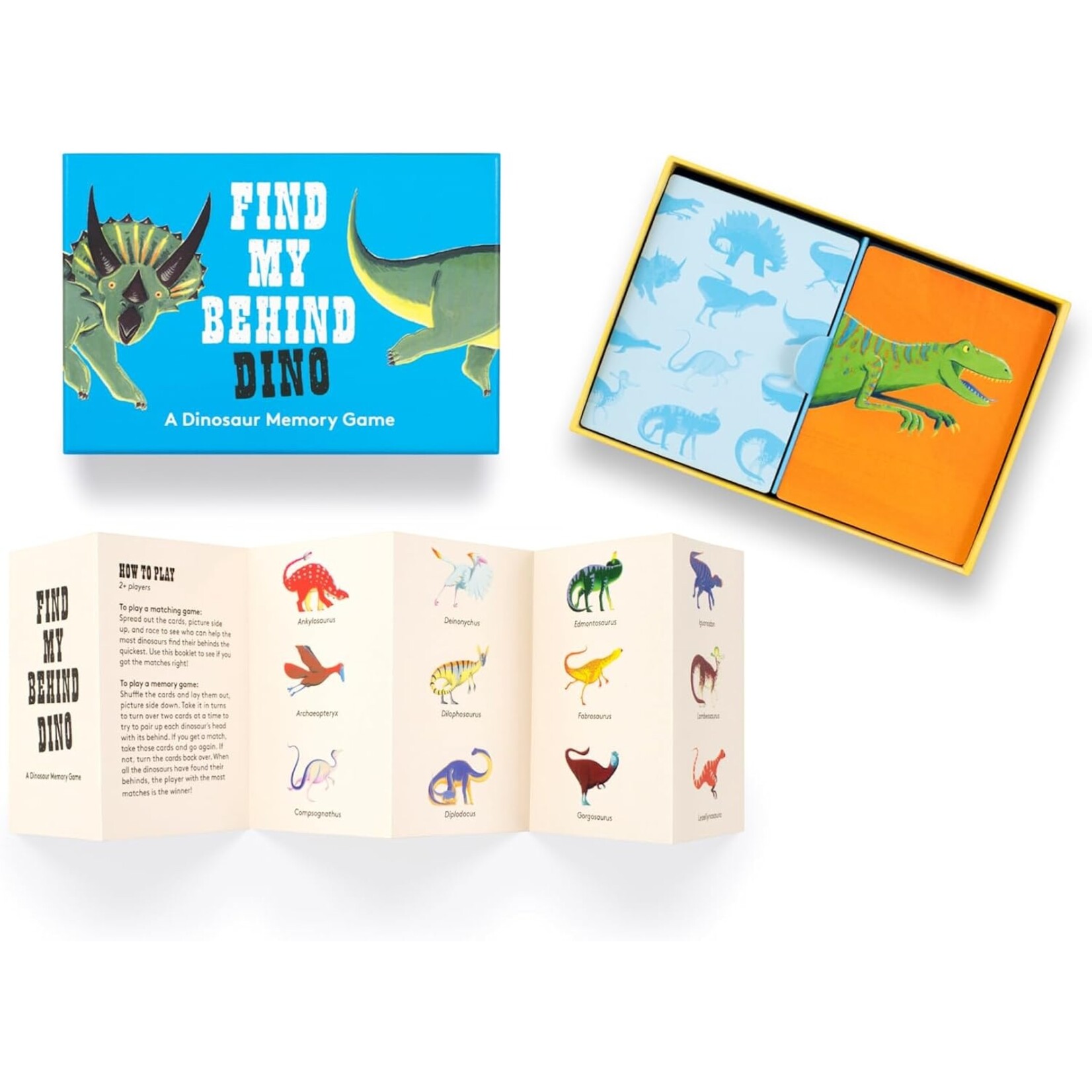 Chronicle Books Find My Behind Game:  Dino