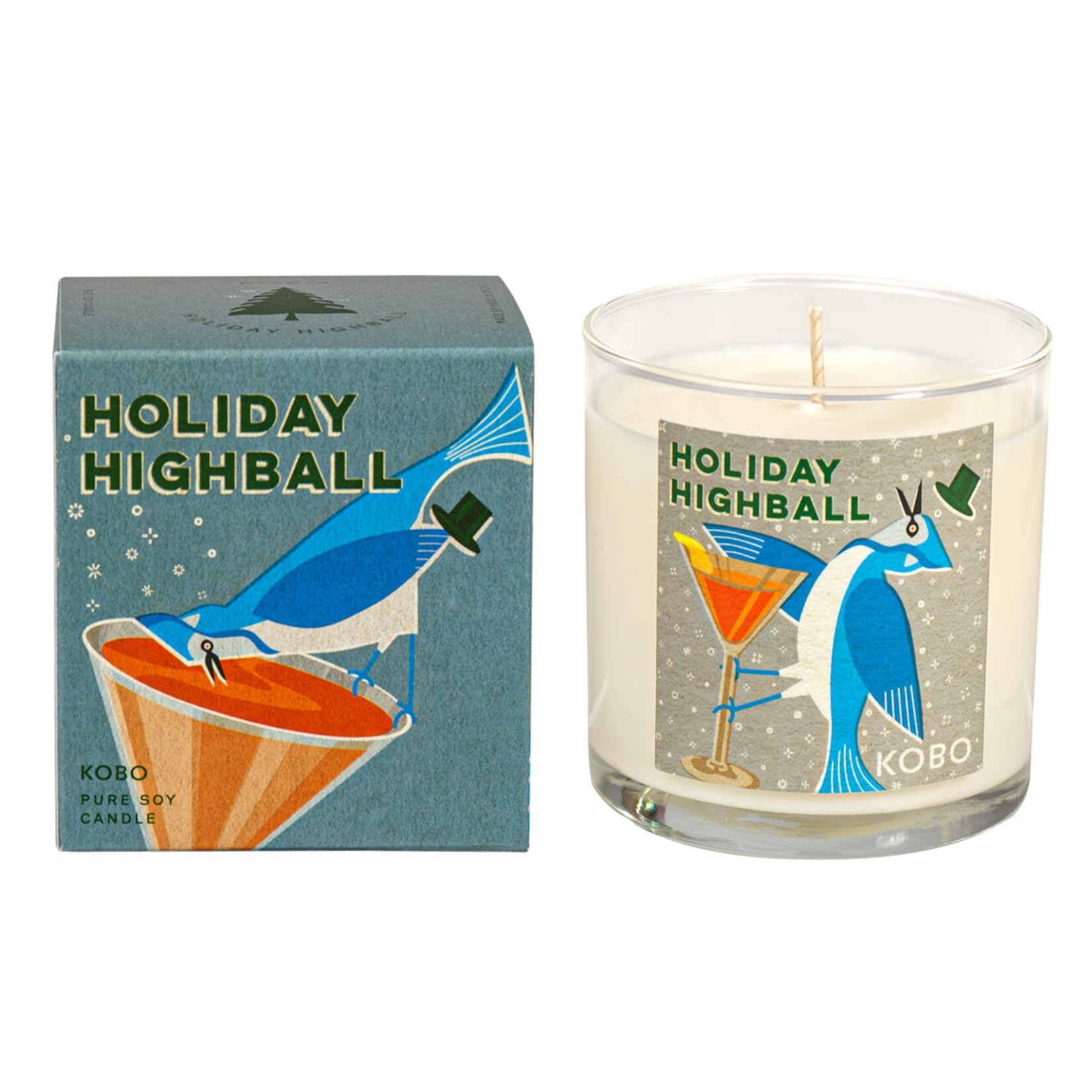 Holiday Highball Kobo Candle