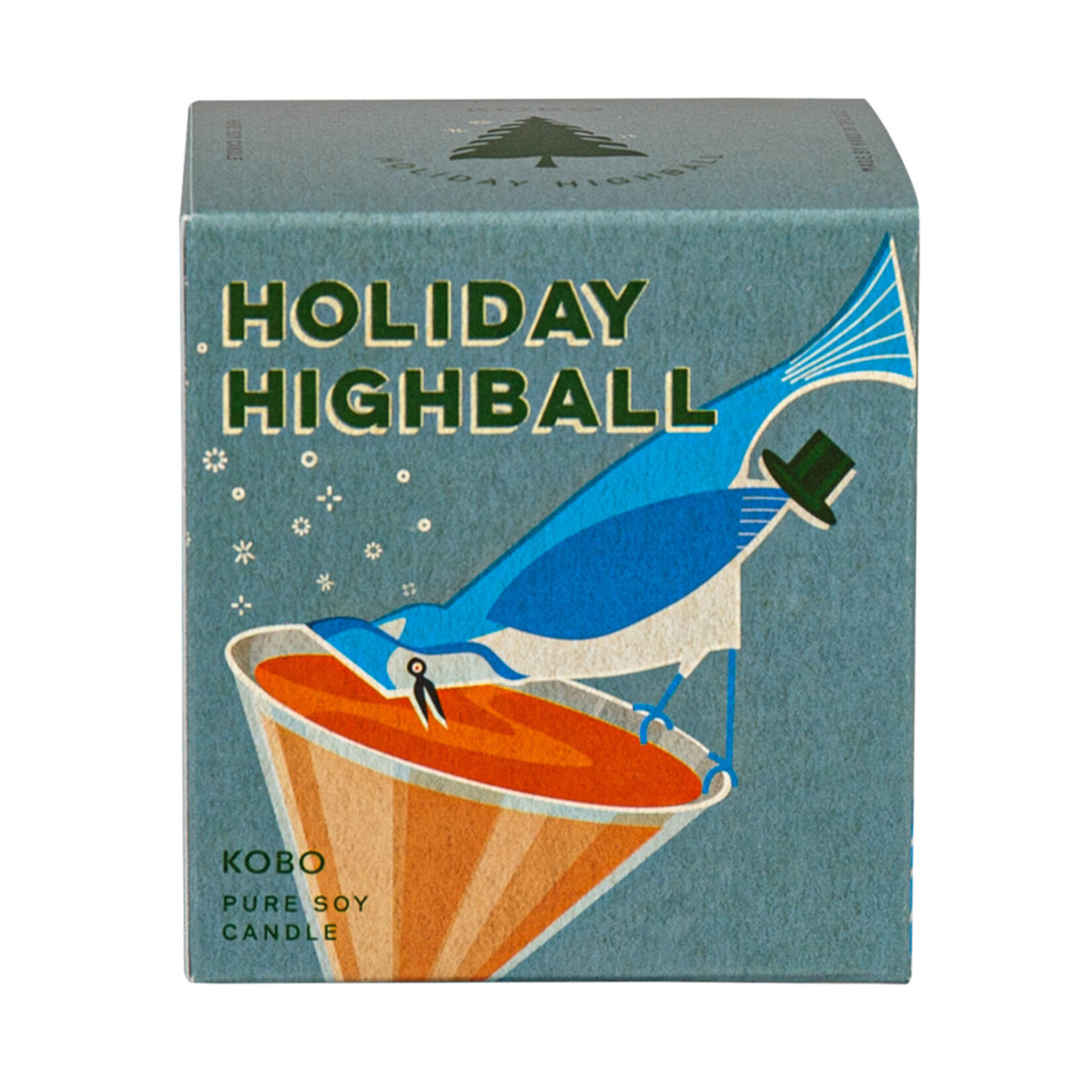Holiday Highball Kobo Candle