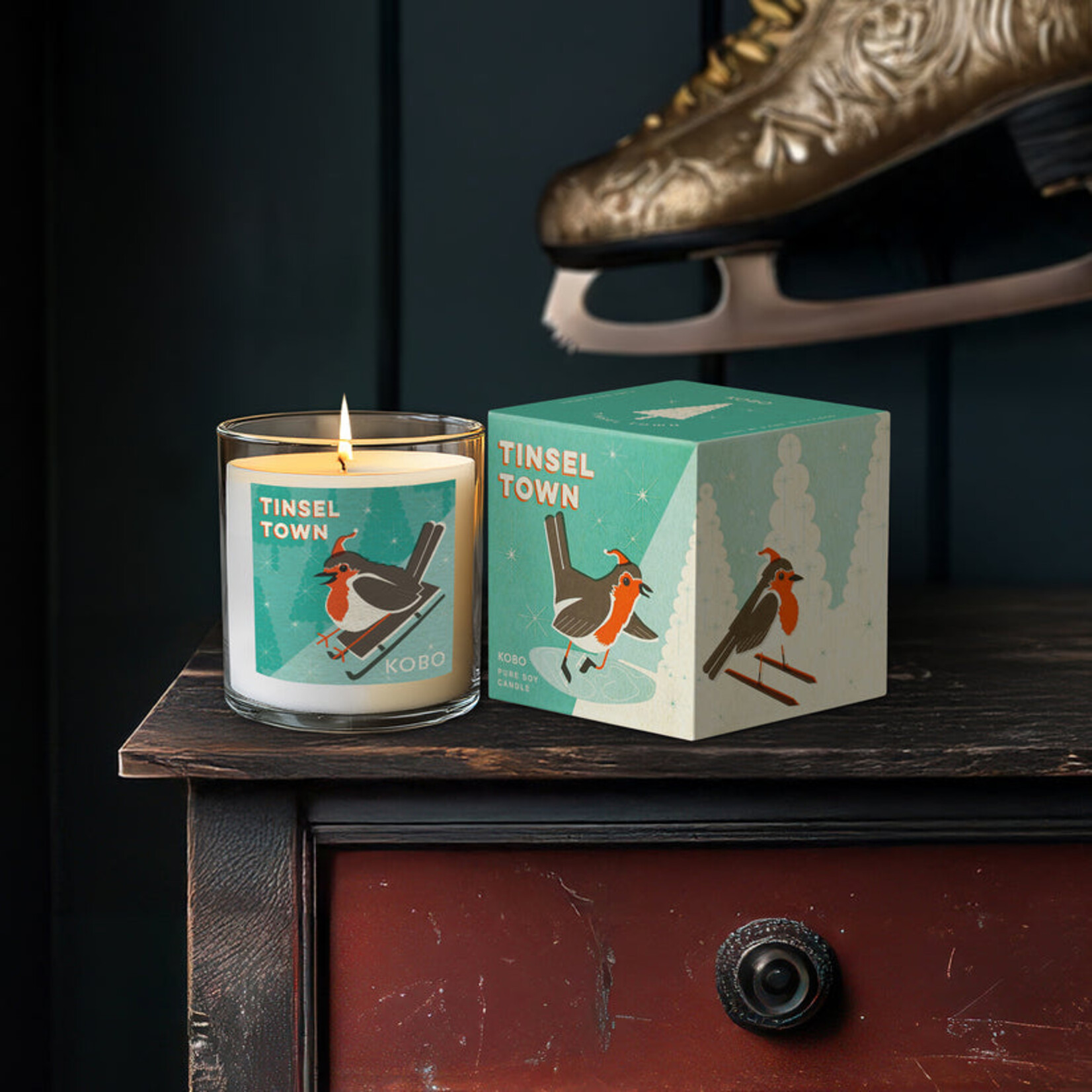 Tinsel Town Kobo Candle