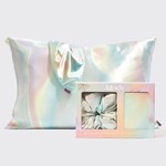 Kitsch Holiday Satin Pillowcase & Scrunchie Set in Aura