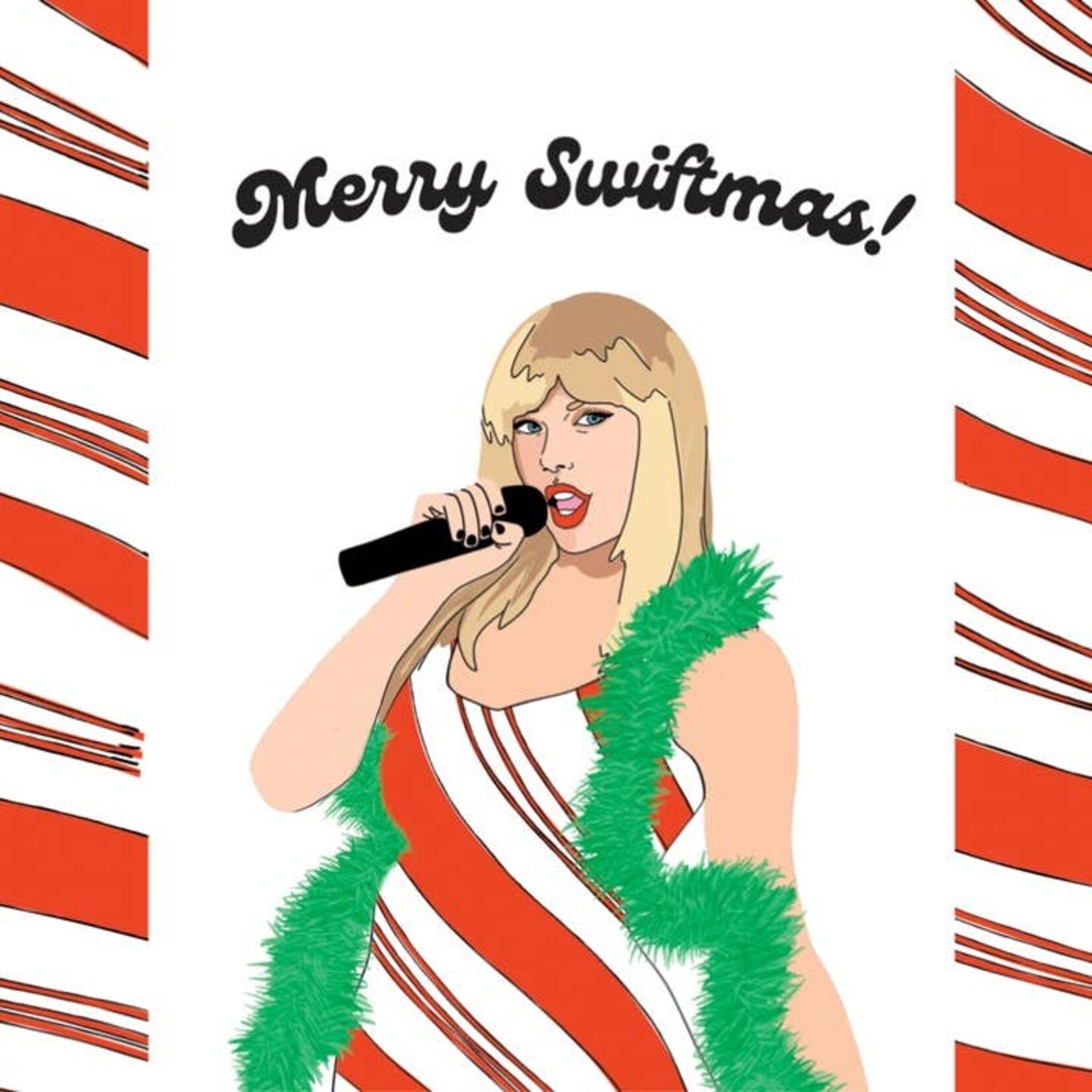 Taylor Swift Merry Christmas Gift Bag LG